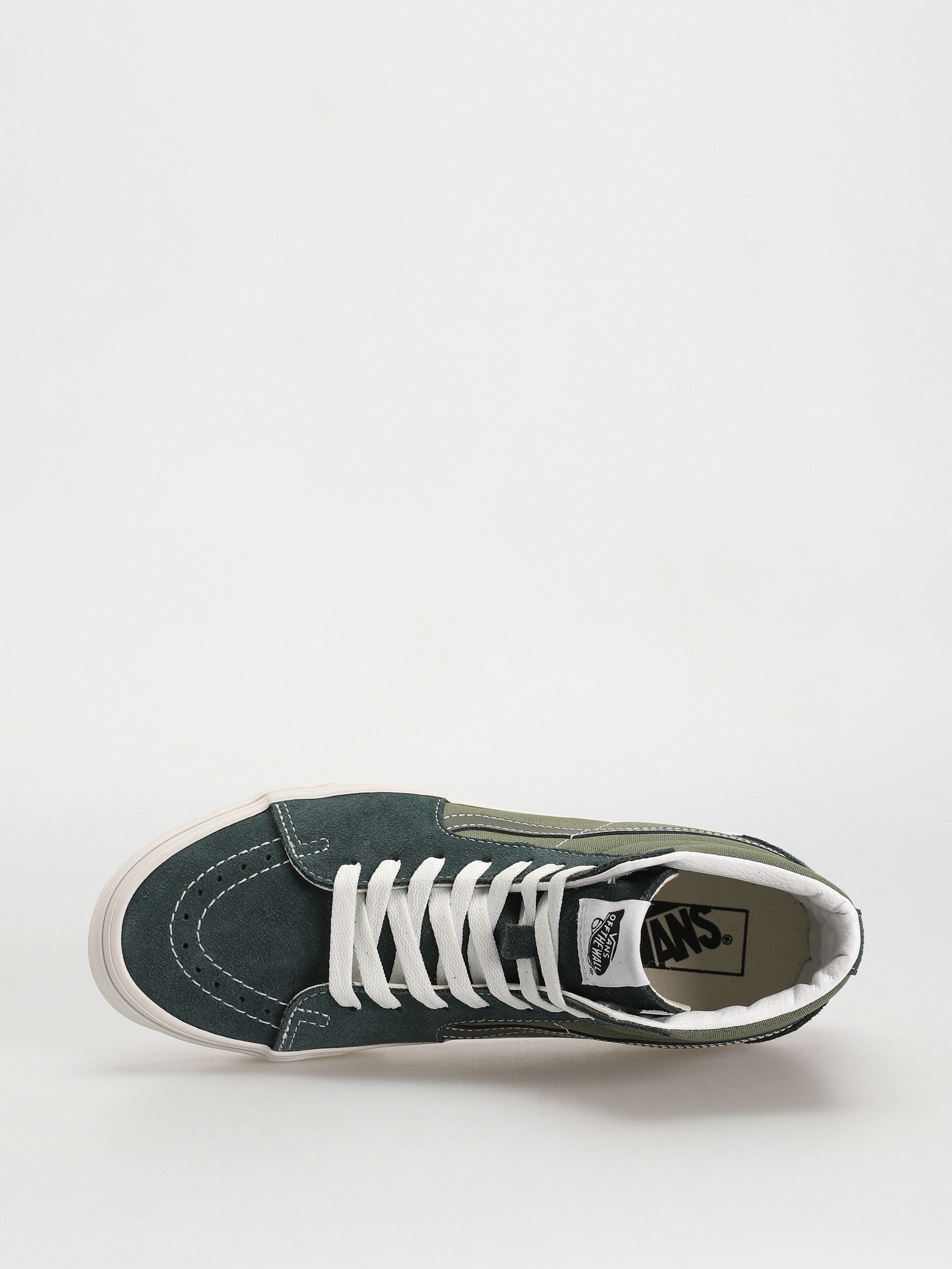 Pantofi Vans Sk8 Hi (tri-tone green)