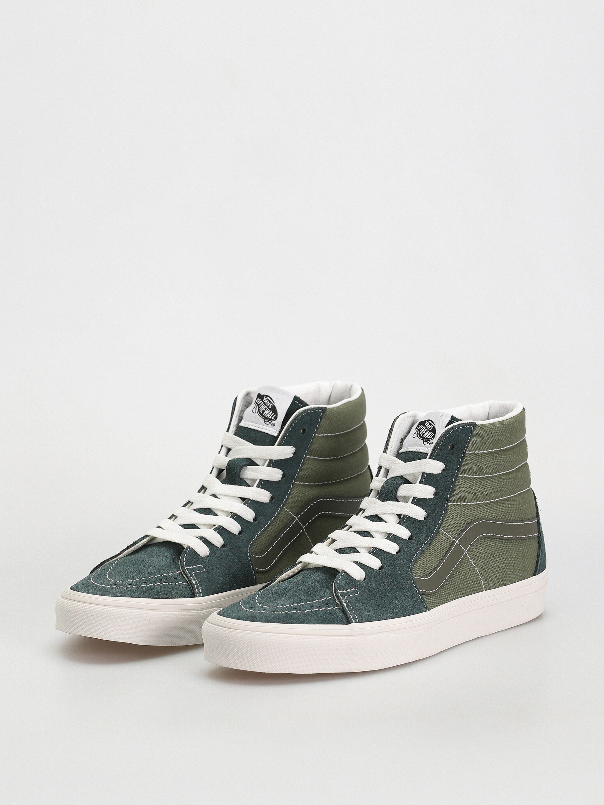 Pantofi Vans Sk8 Hi (tri-tone green)