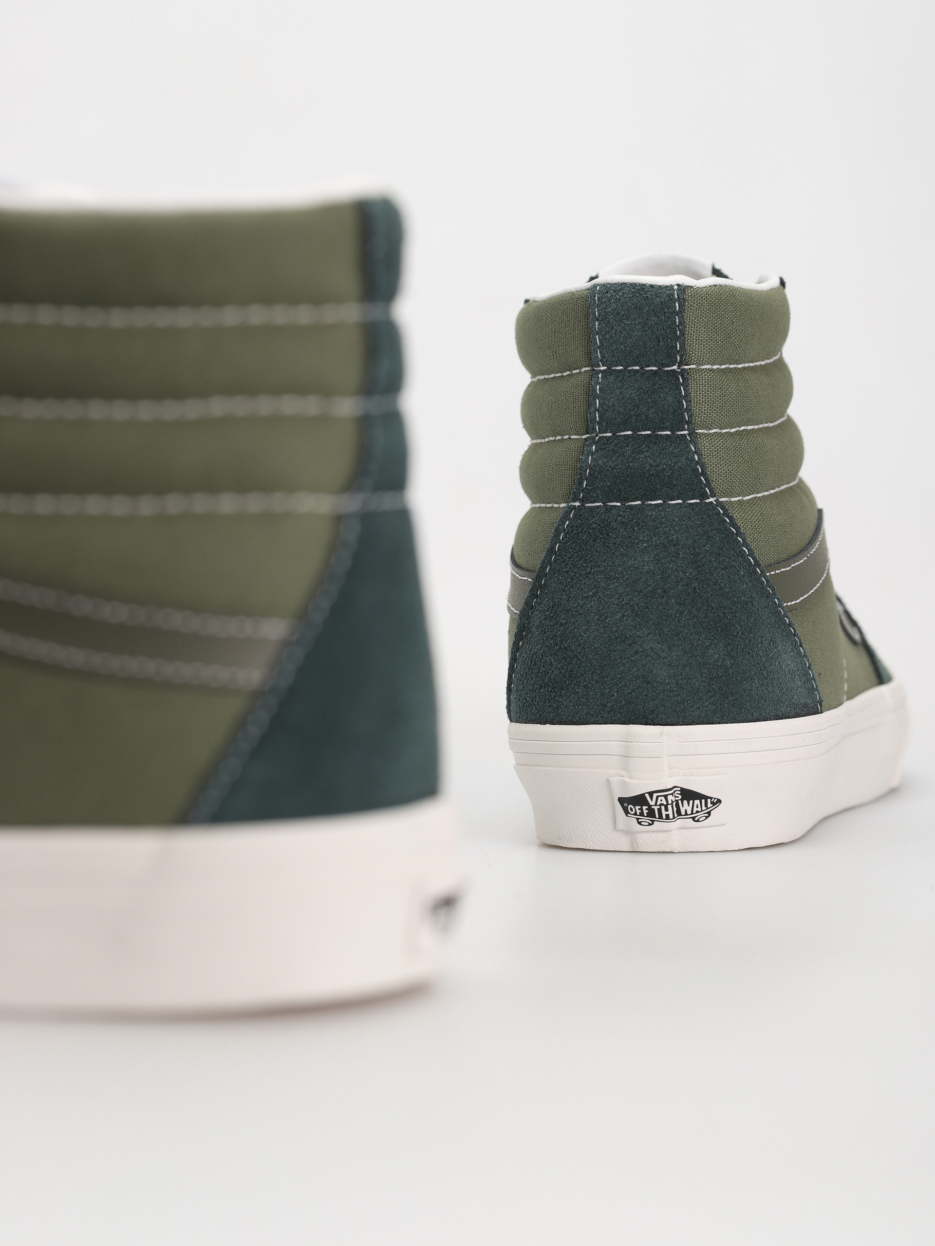 Pantofi Vans Sk8 Hi (tri-tone green)