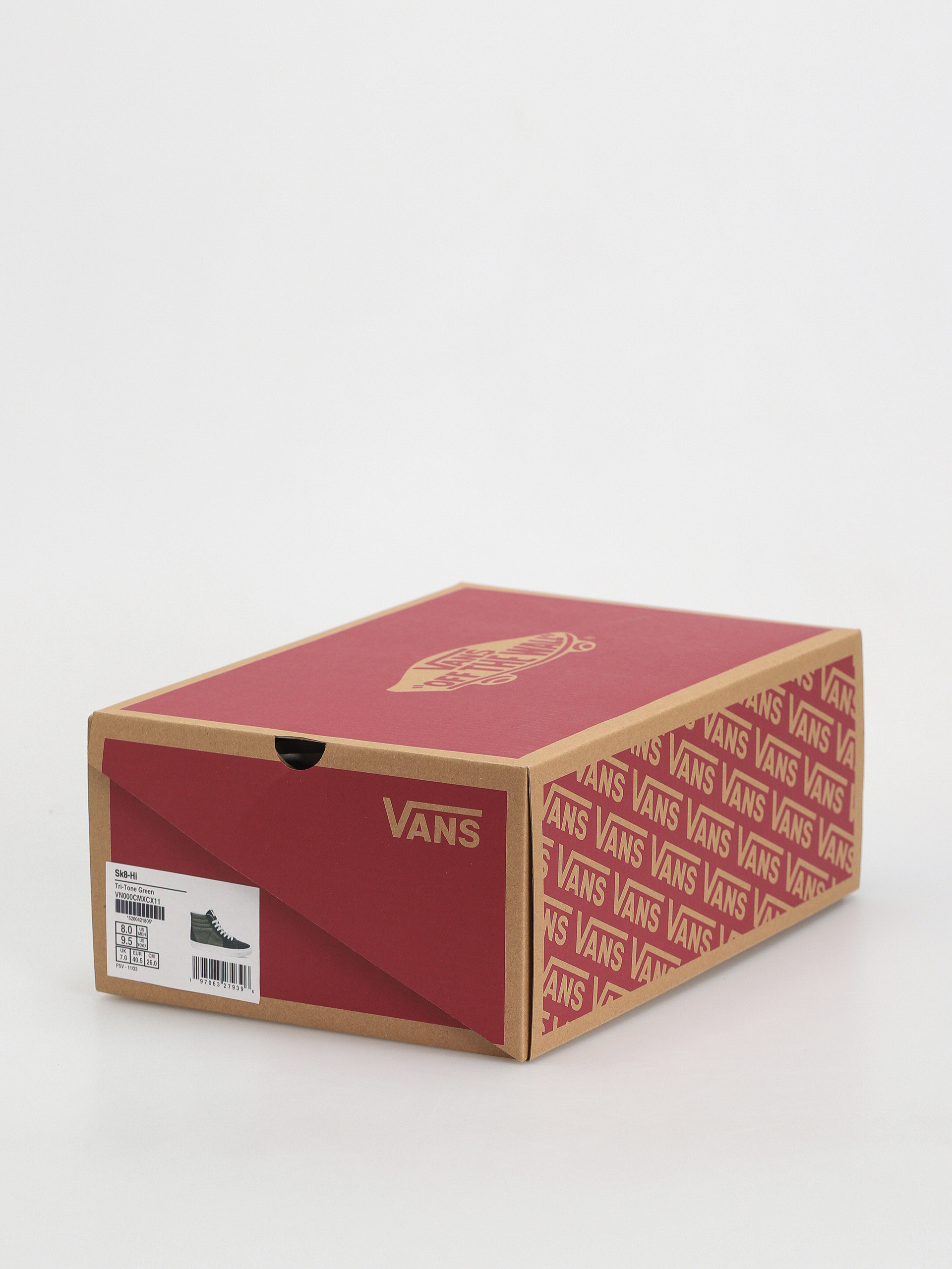 Pantofi Vans Sk8 Hi (tri-tone green)