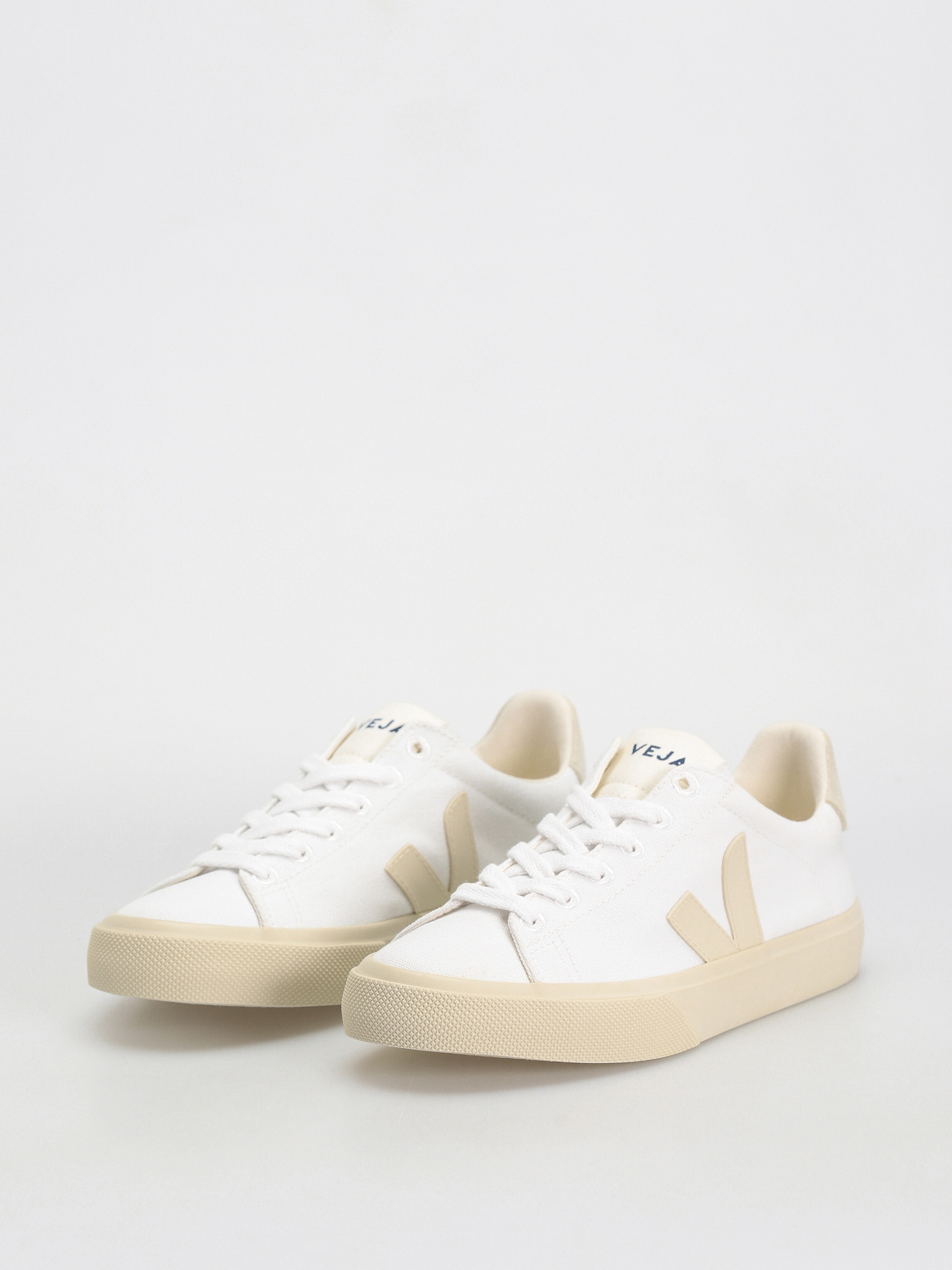 Pantofi Veja Campo Canvas Wmn (white pierre)