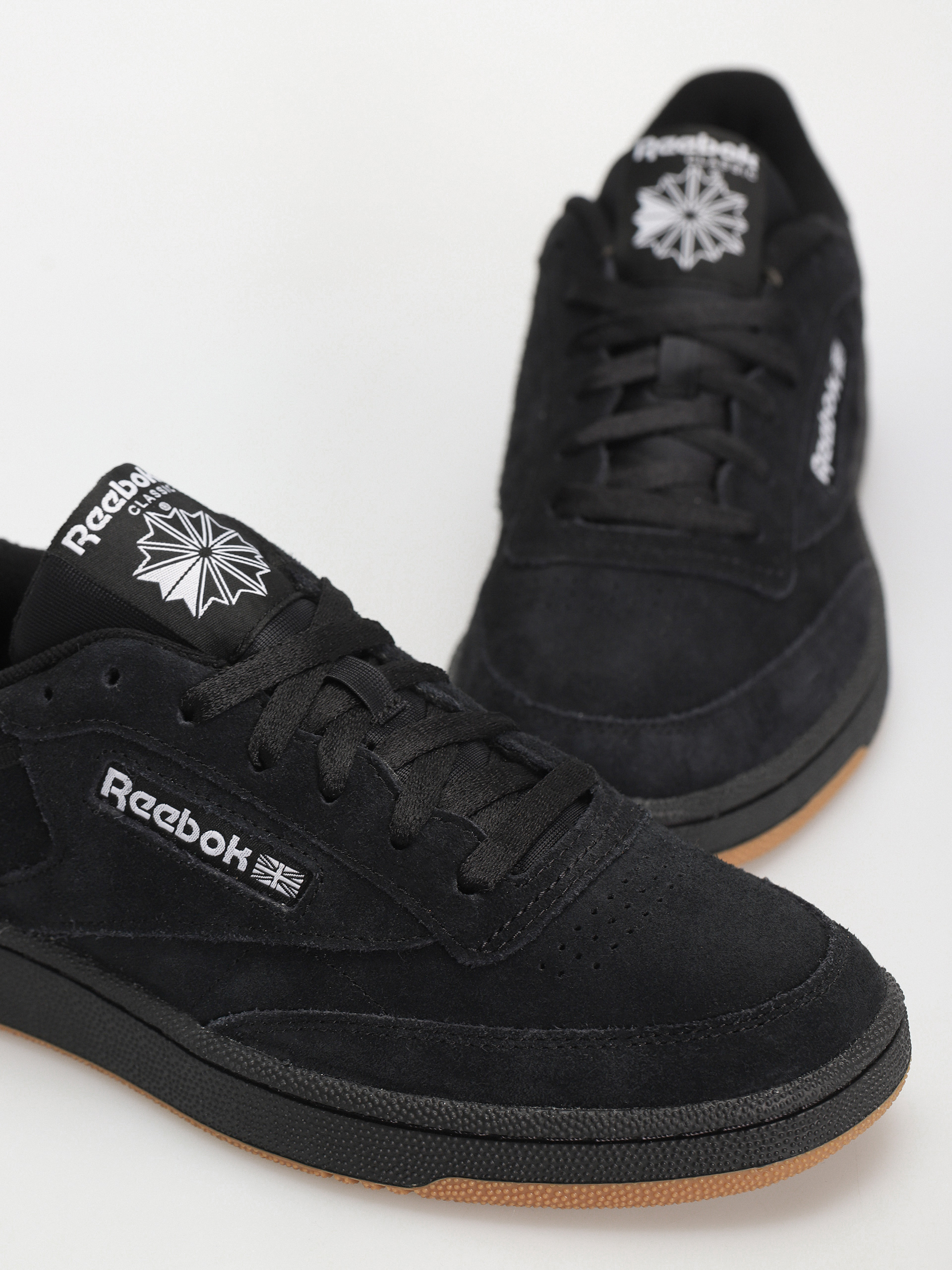 Pantofi Reebok Club C 85 (cblack/ftwwht/rbkle3)