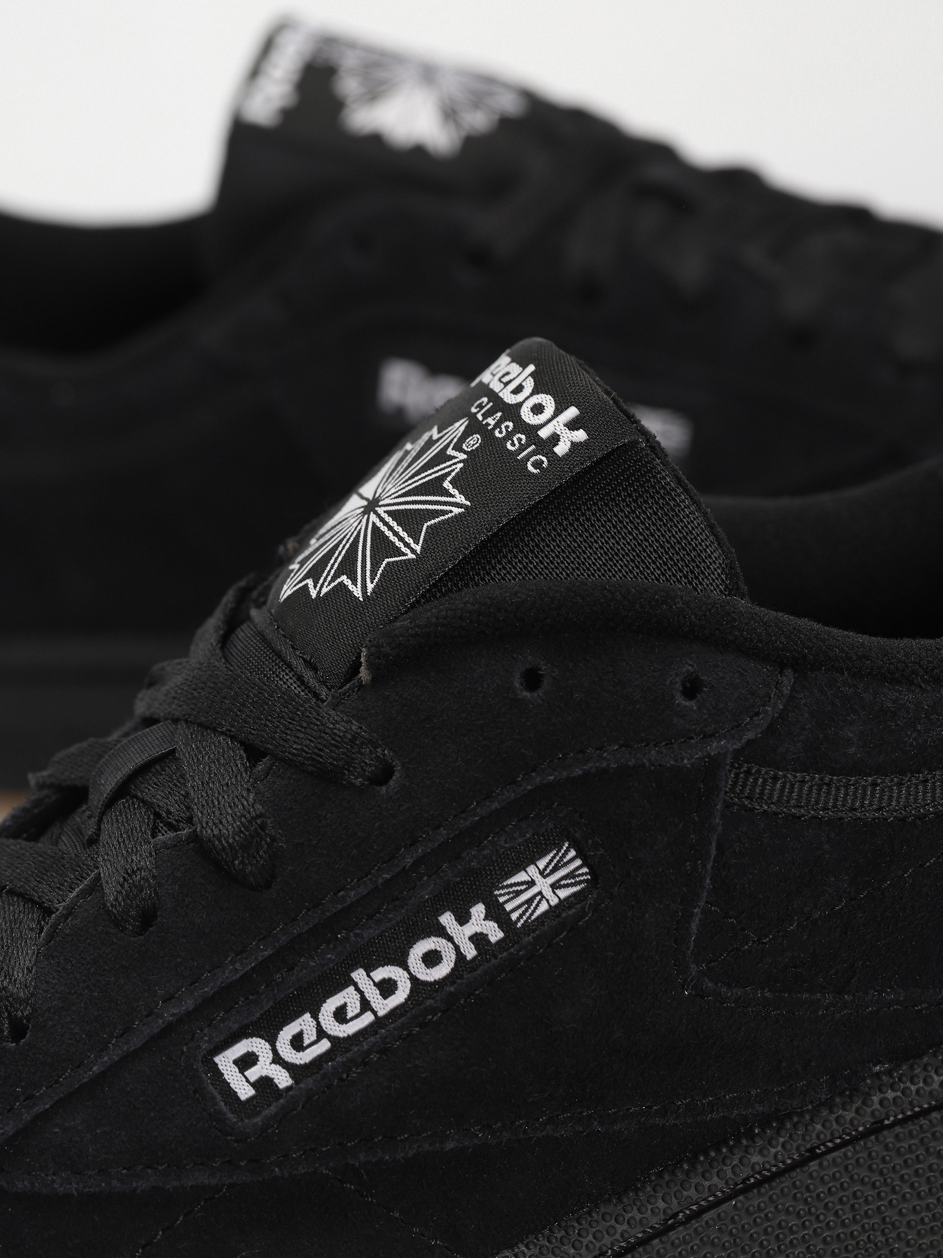 Pantofi Reebok Club C 85 (cblack/ftwwht/rbkle3)