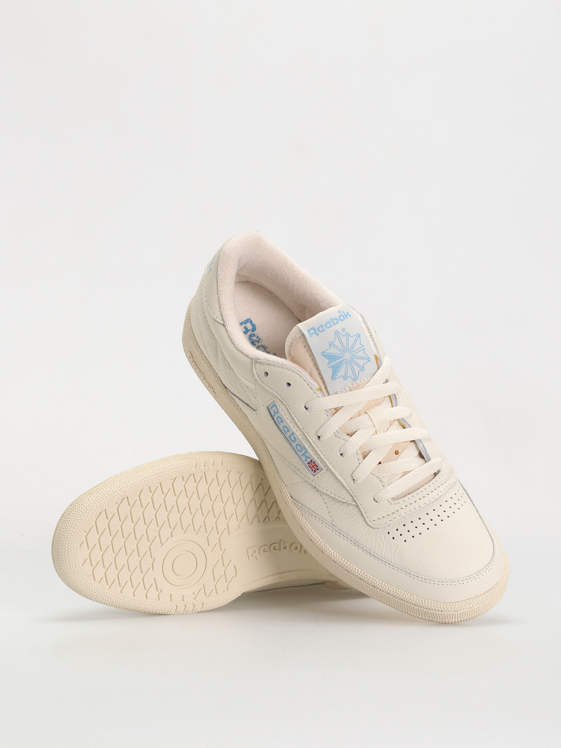 Pantofi Reebok Club C 85 Vintage - maro (chalk/alabas/essblu)