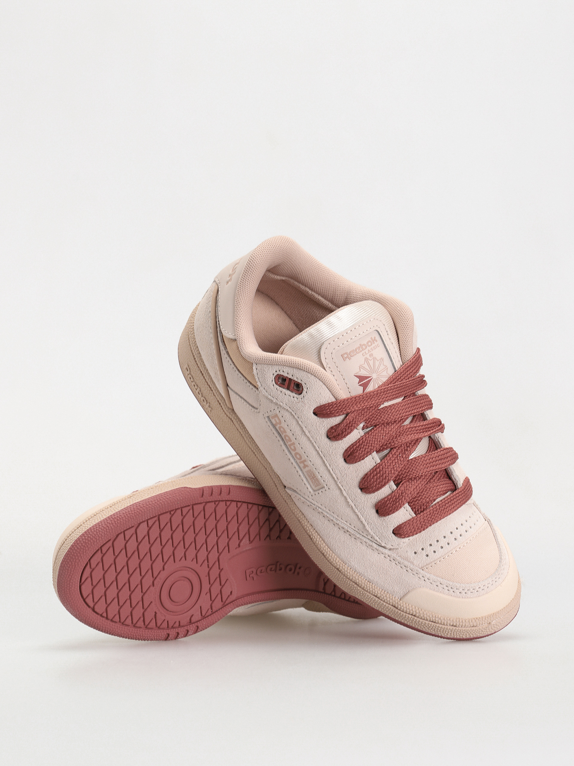 Pantofi Reebok Club C Bulc Wmn (blush/pinstu/sedros)