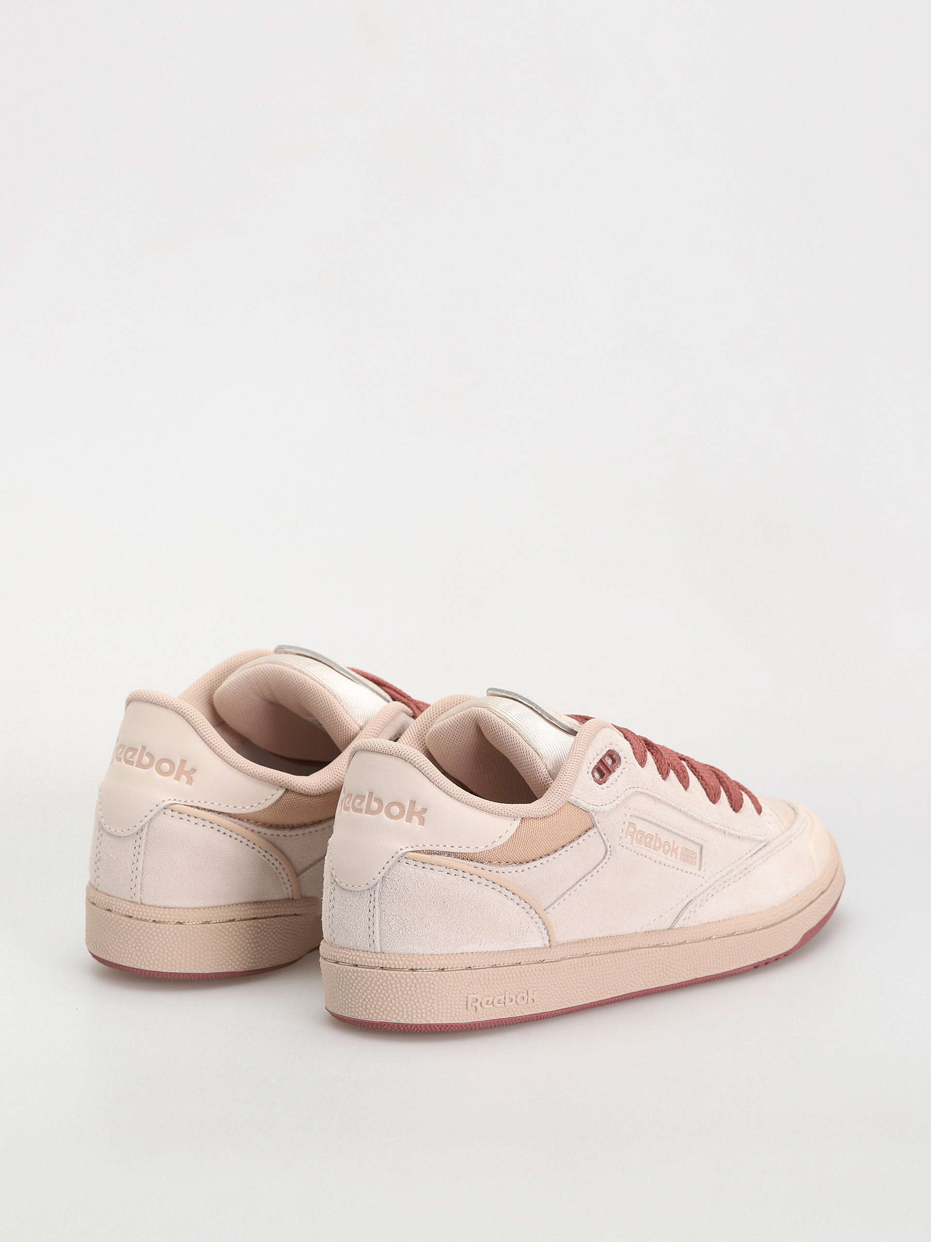 Pantofi Reebok Club C Bulc Wmn (blush/pinstu/sedros)