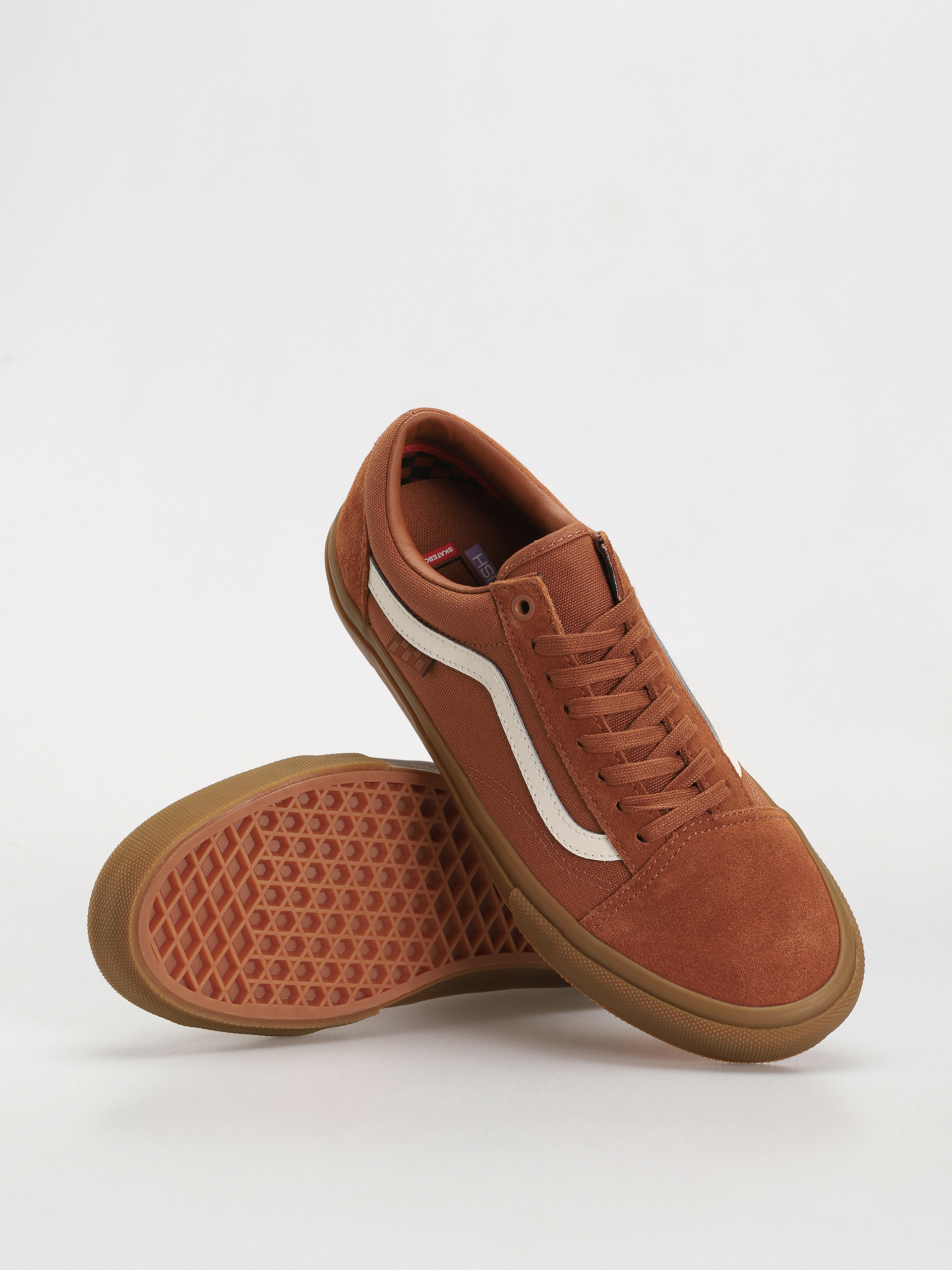 Pantofi Vans Skate Old Skool (brown/gum)