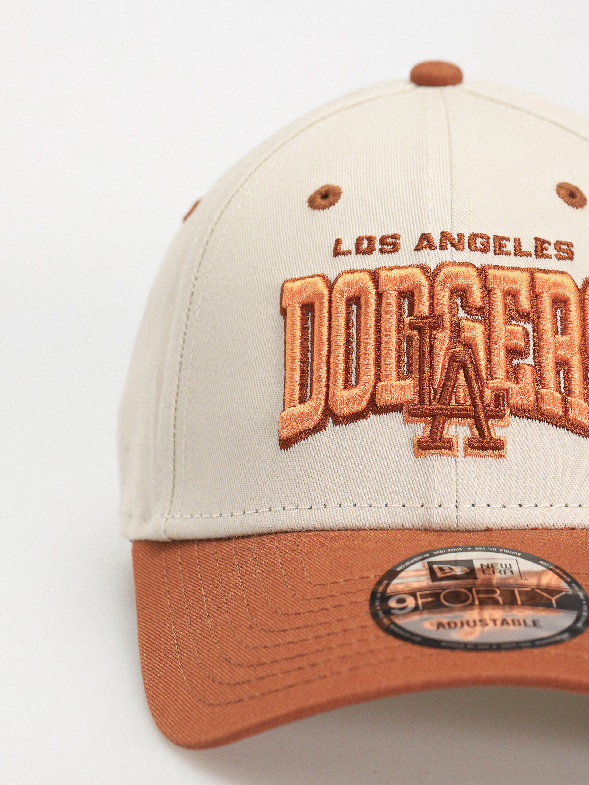 Șapcă New Era White Crown 9Forty Los Angeles Dodgers (ivory)