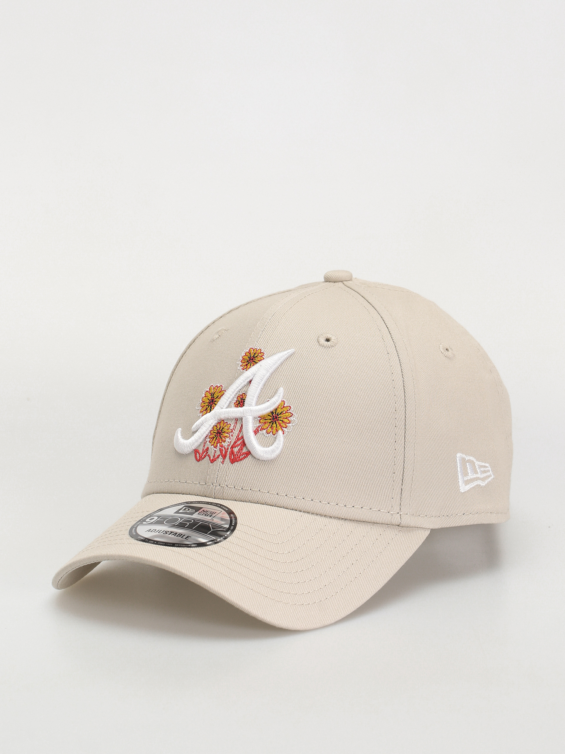 Șapcă New Era Flower Icon 9Forty Atlanta Braves (stone)