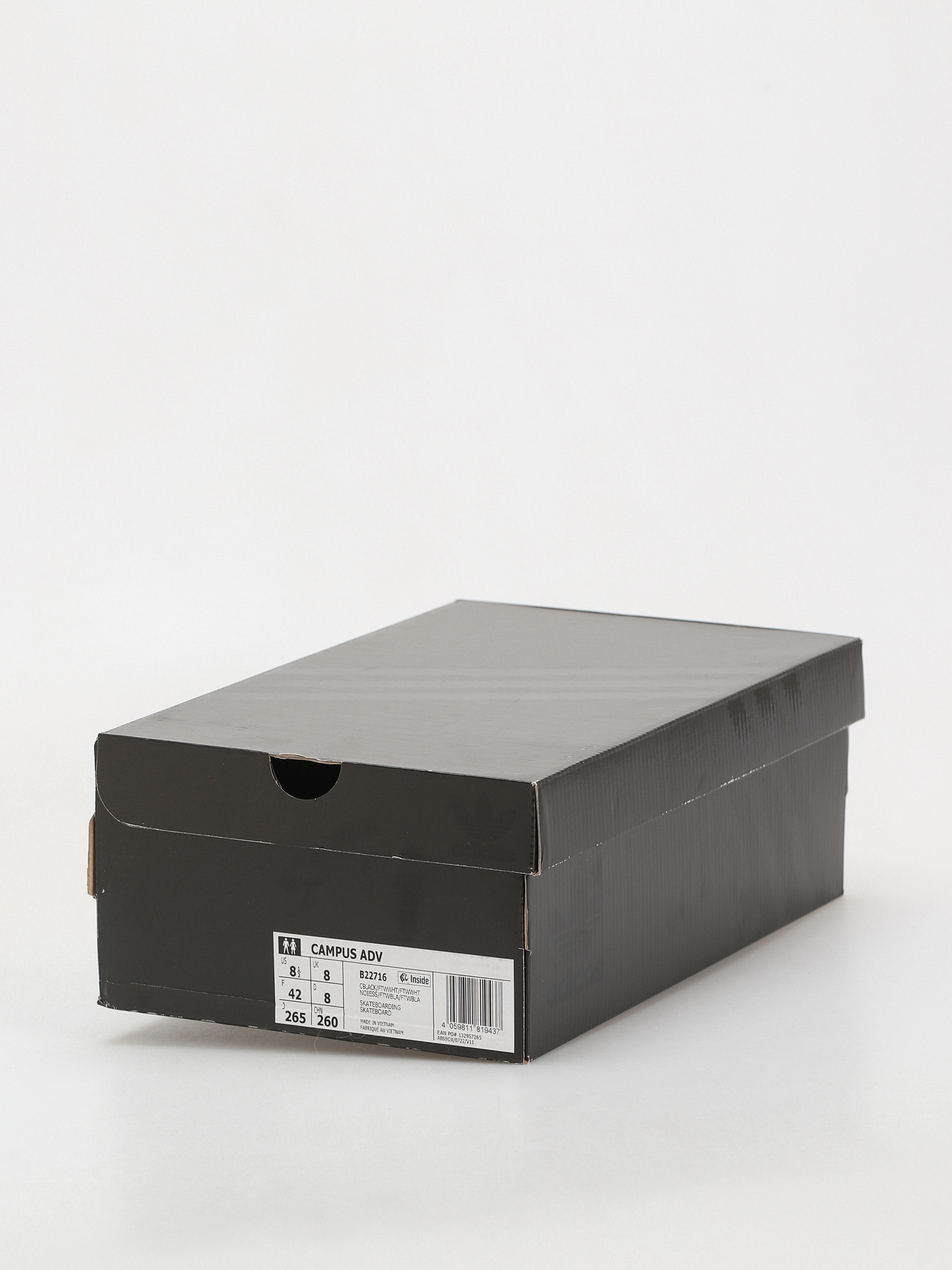 Pantofi adidas Campus Adv (core black/ftwr white/ftwr white)