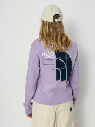 Hanorac The North Face Graphic Crew 3 Wmn (lite lilac)
