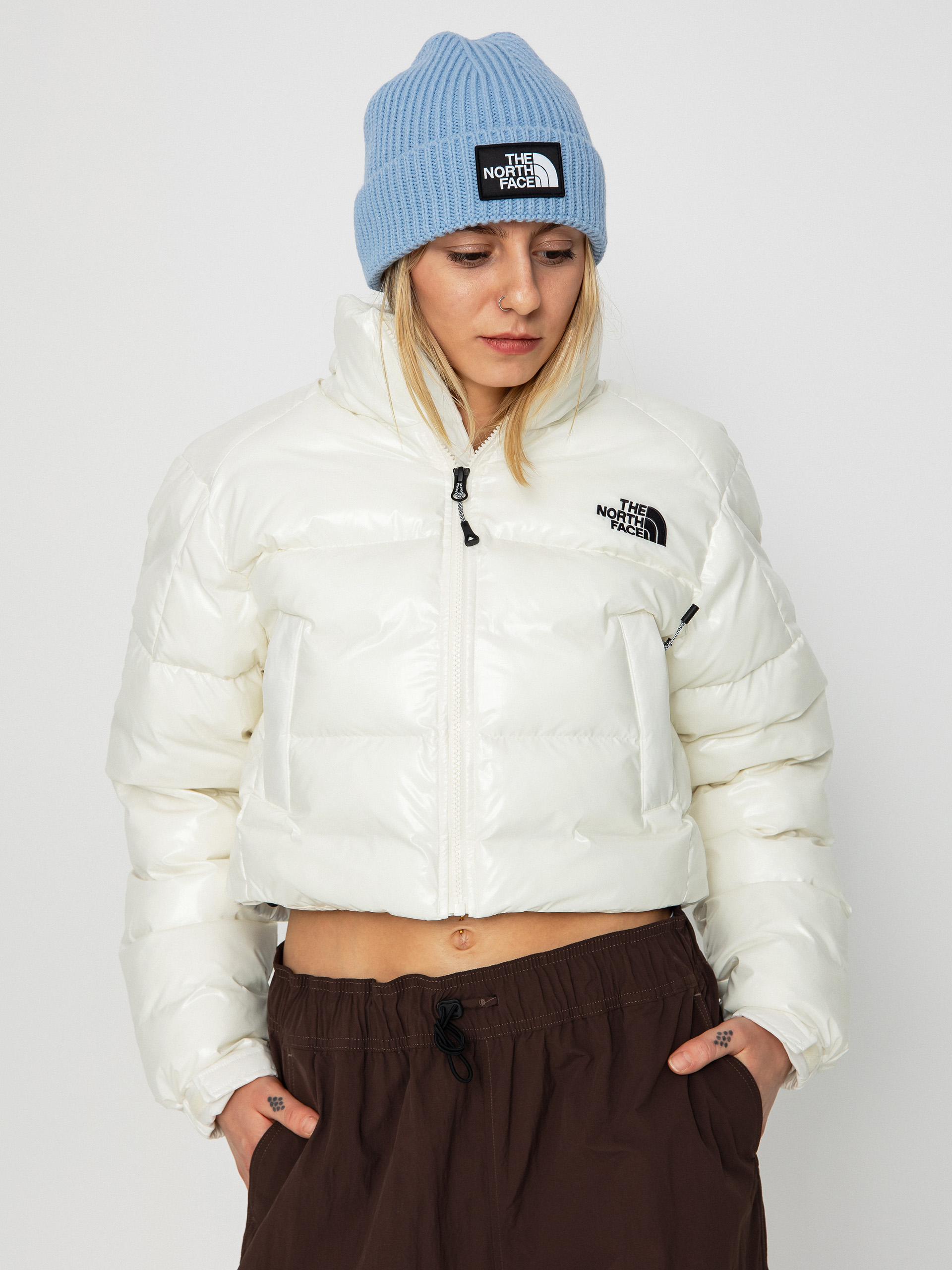 Geacă The North Face Rusta 2.0 Synth Ins Puffer Wmn (white dune)