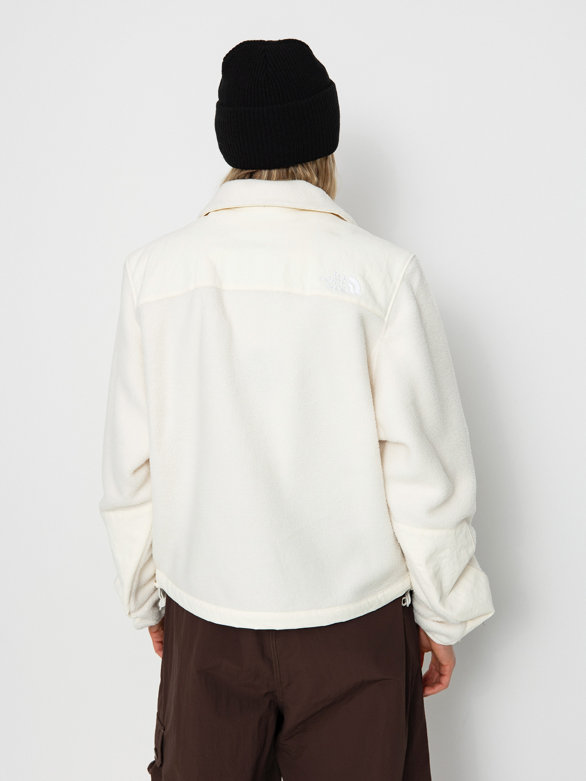 Geacă The North Face Ripstop Denali Wmn (white dune)