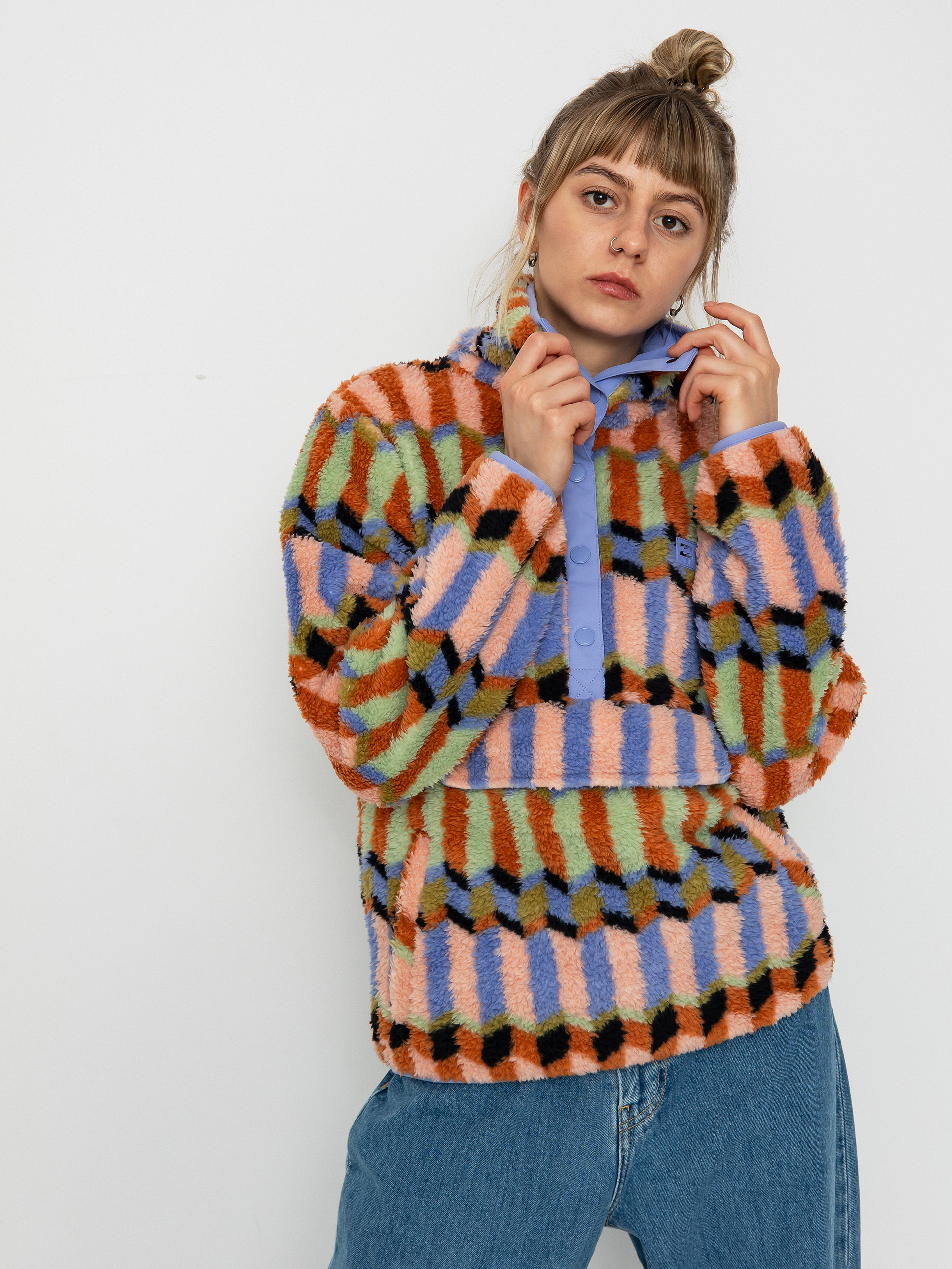 Hanorac din fleece Billabong Switchback Wmn (multi)