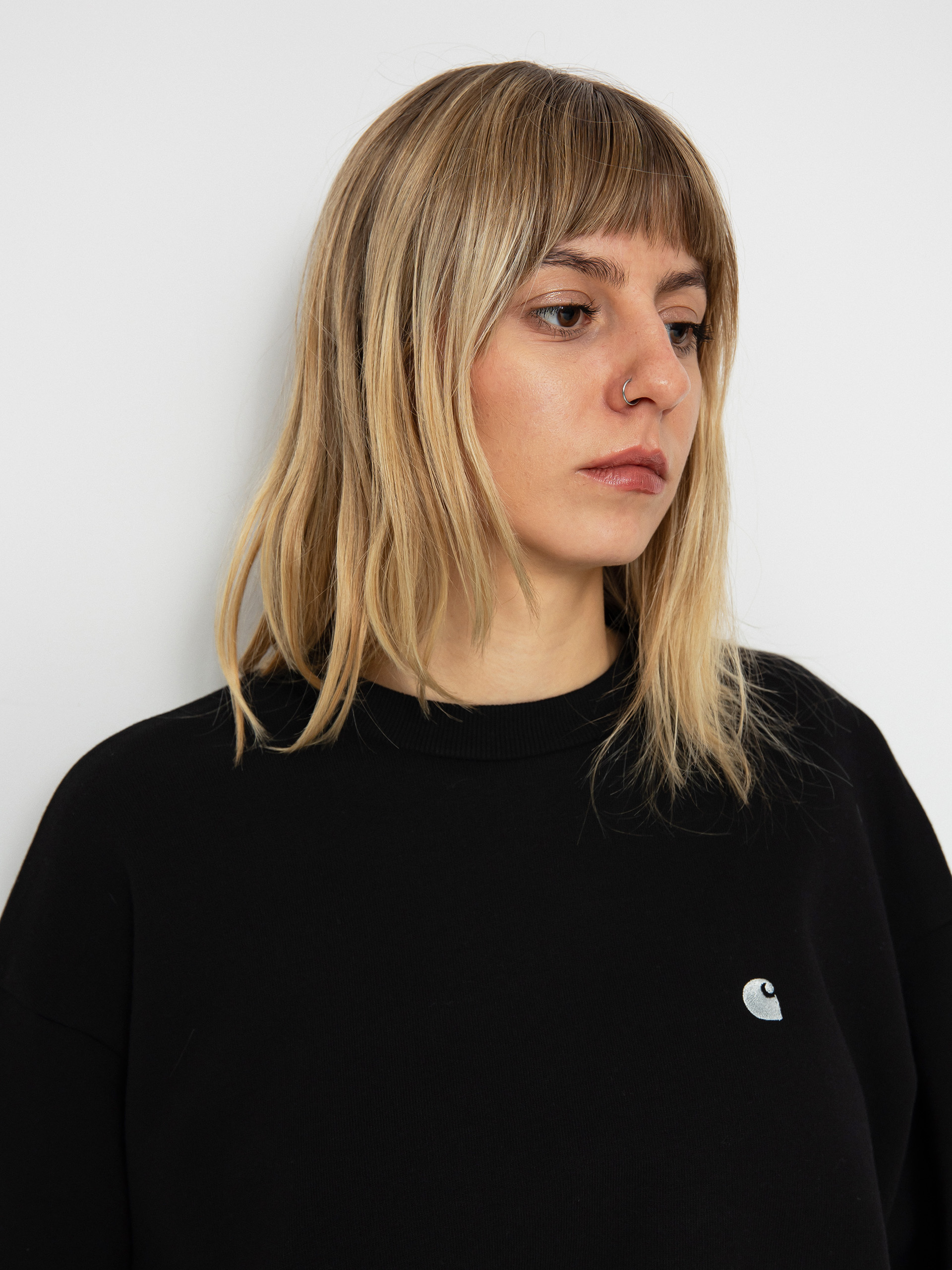 Hanorac Carhartt WIP Casey Wmn (black/silver)