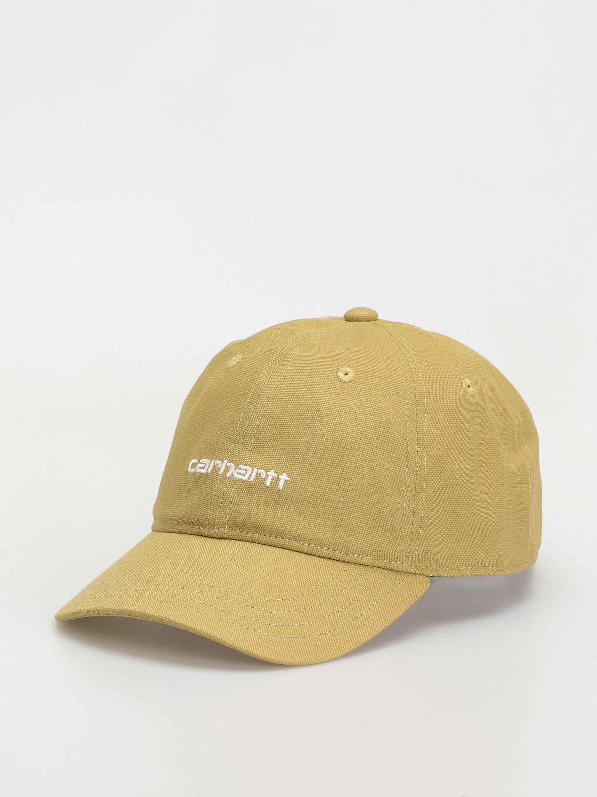 Șapcă Carhartt WIP Canvas Script (agate/white)