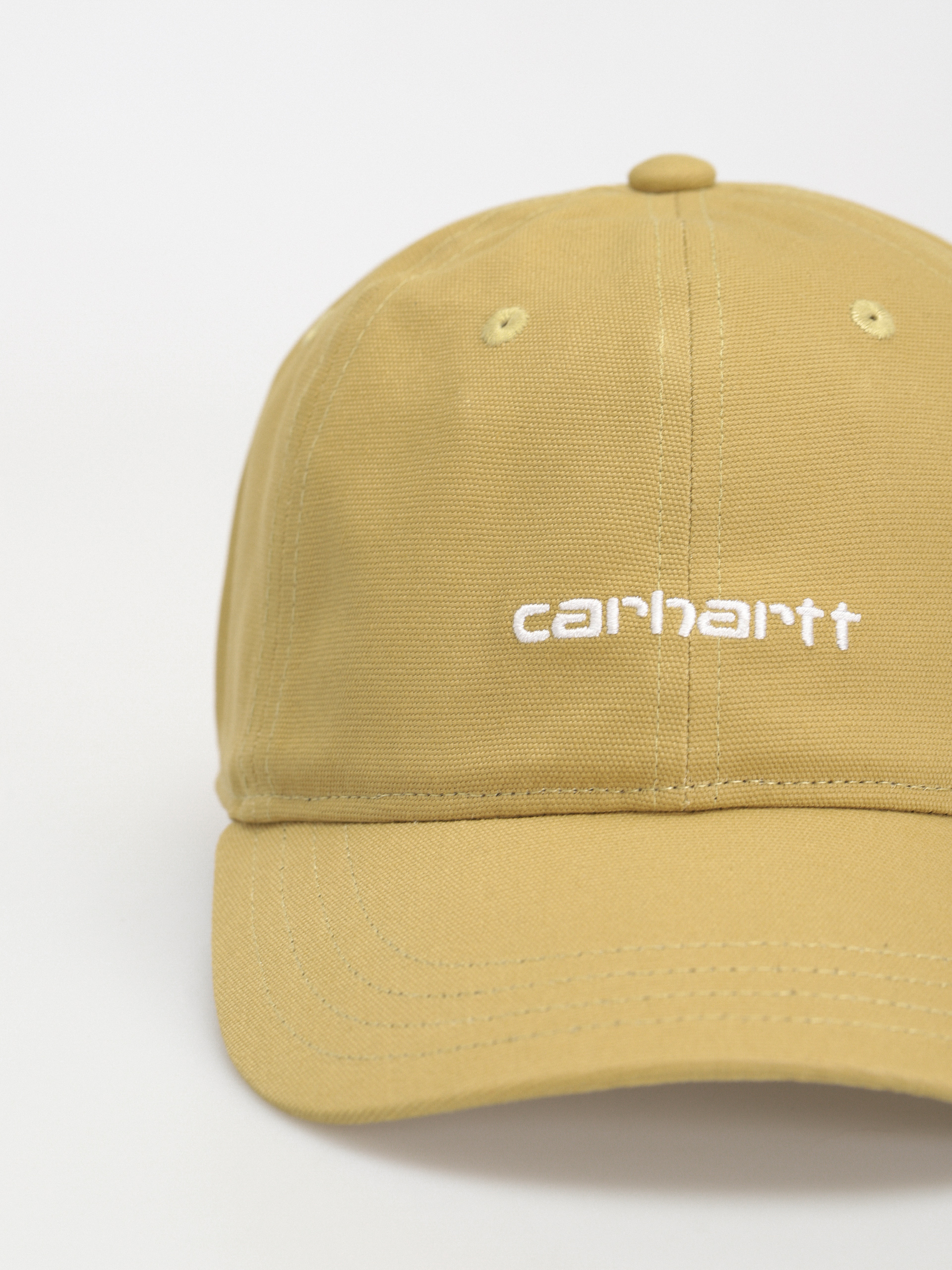 Șapcă Carhartt WIP Canvas Script (agate/white)