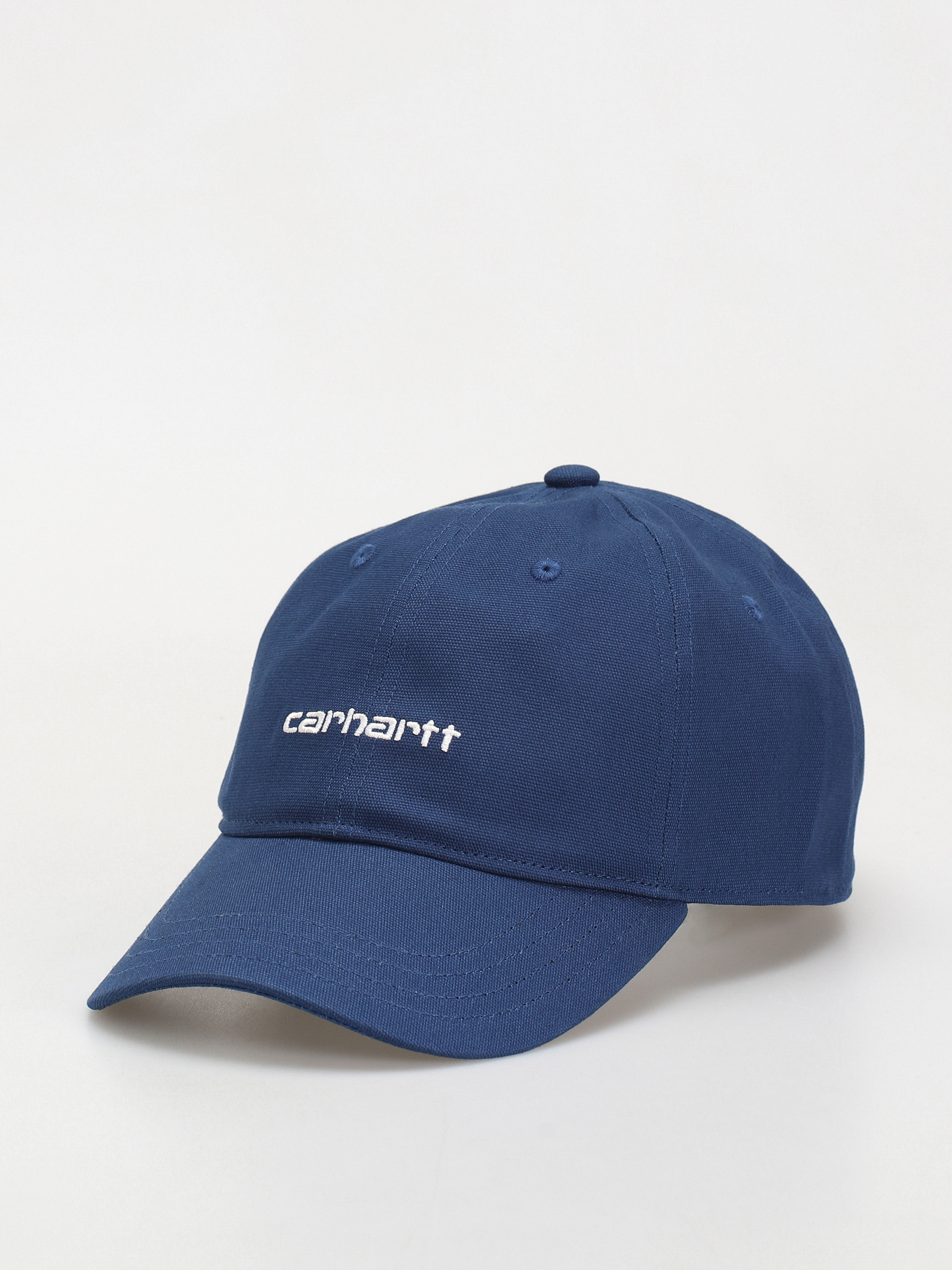 Șapcă Carhartt WIP Canvas Script (elder/white)