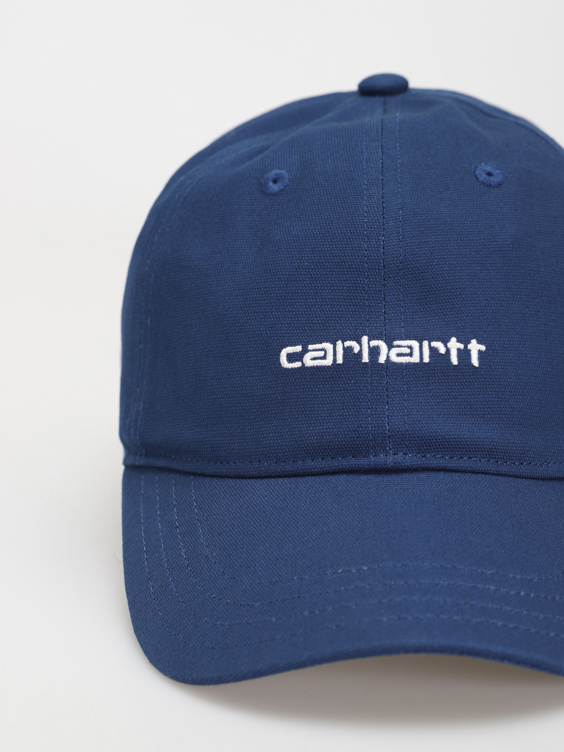 Șapcă Carhartt WIP Canvas Script (elder/white)