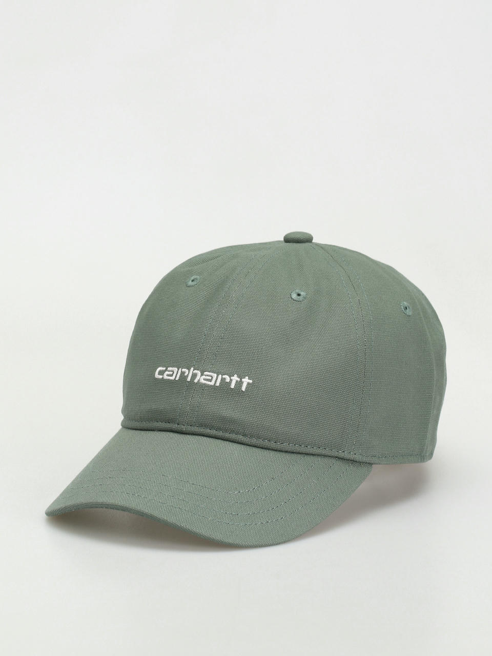 Șapcă Carhartt WIP Canvas Script (park/white)