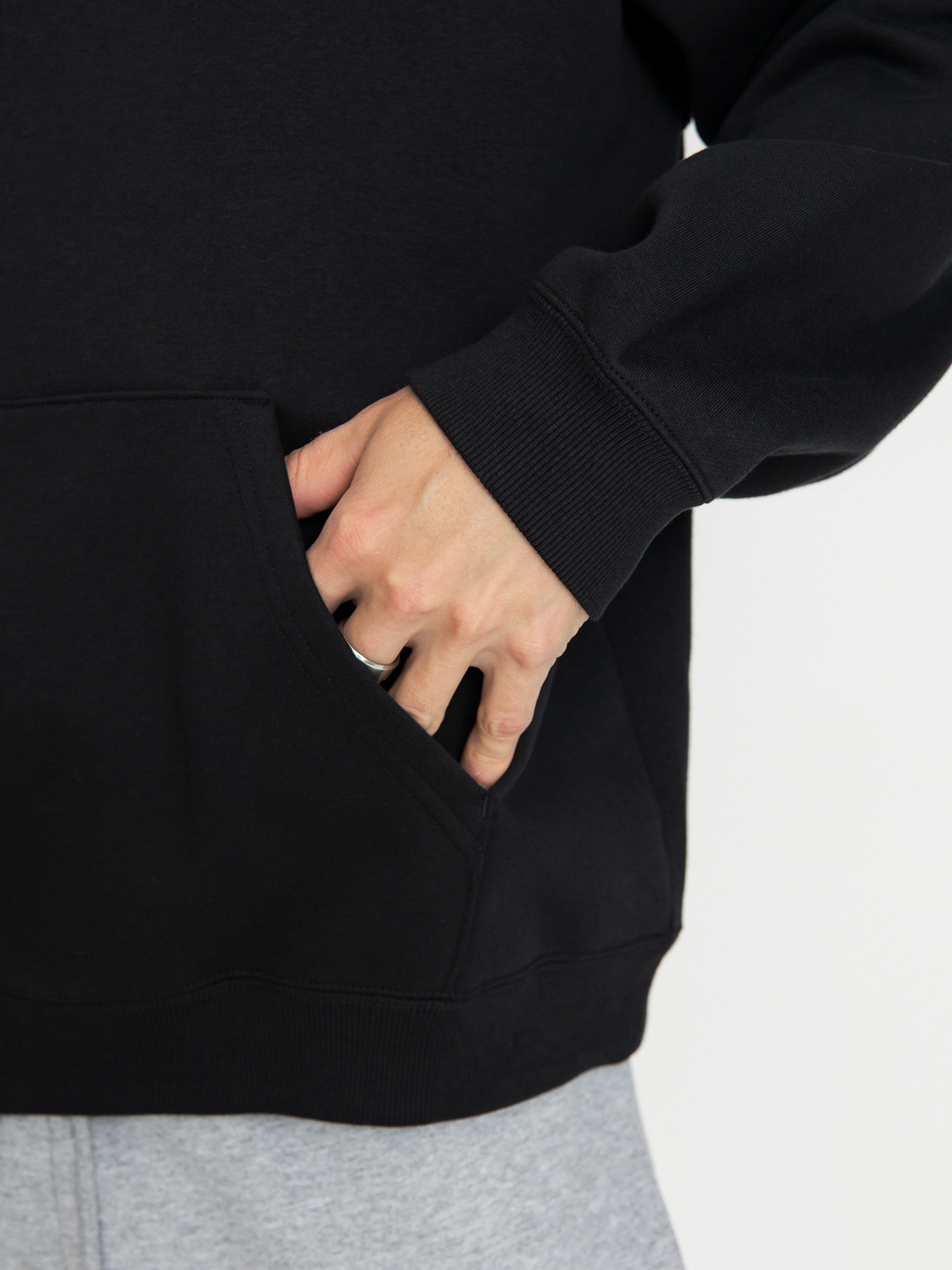 Hanorac cu glugă Converse Cons HD (black)