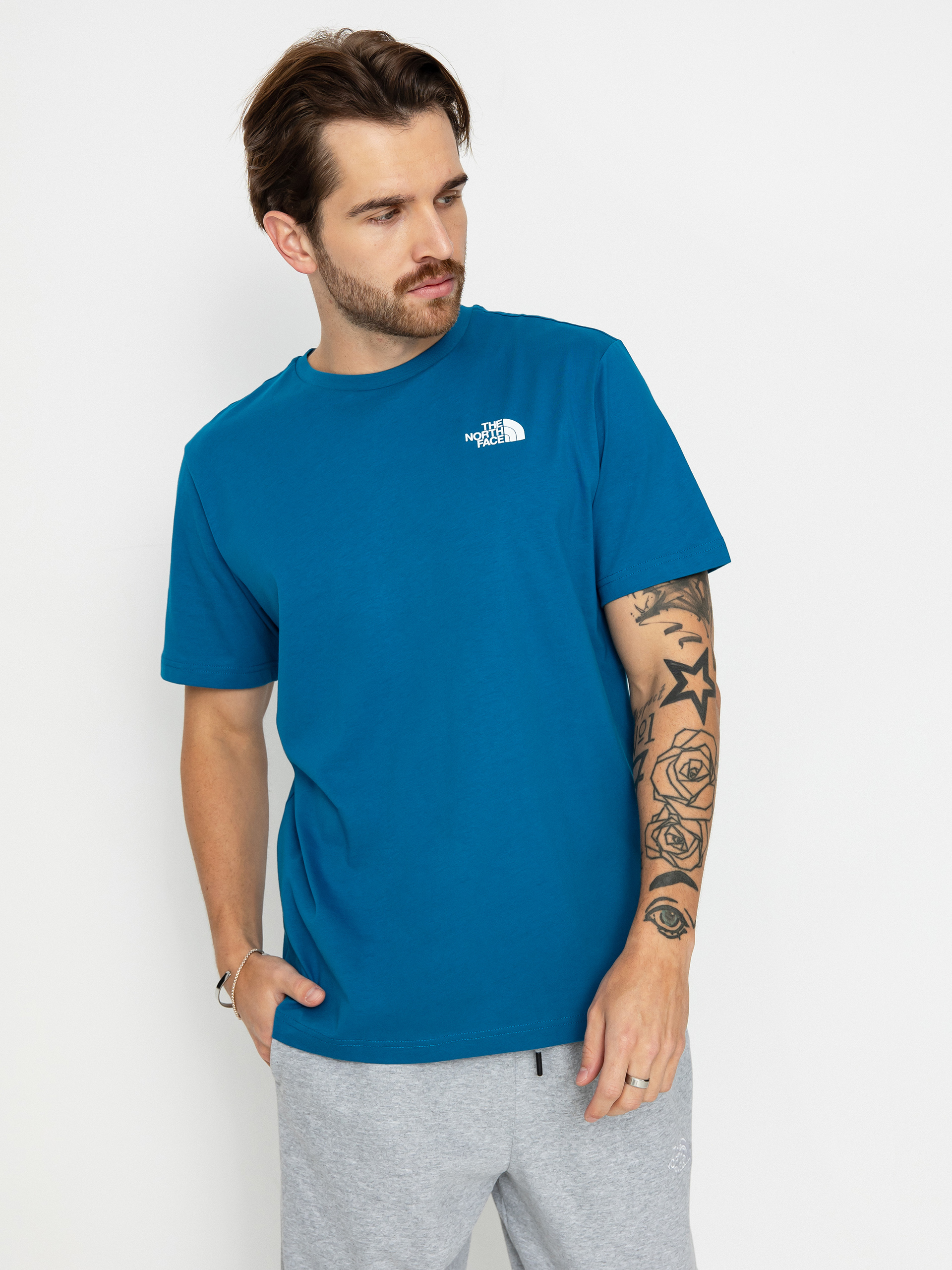 Tricou The North Face Redbox Celebration (adriatic blue)