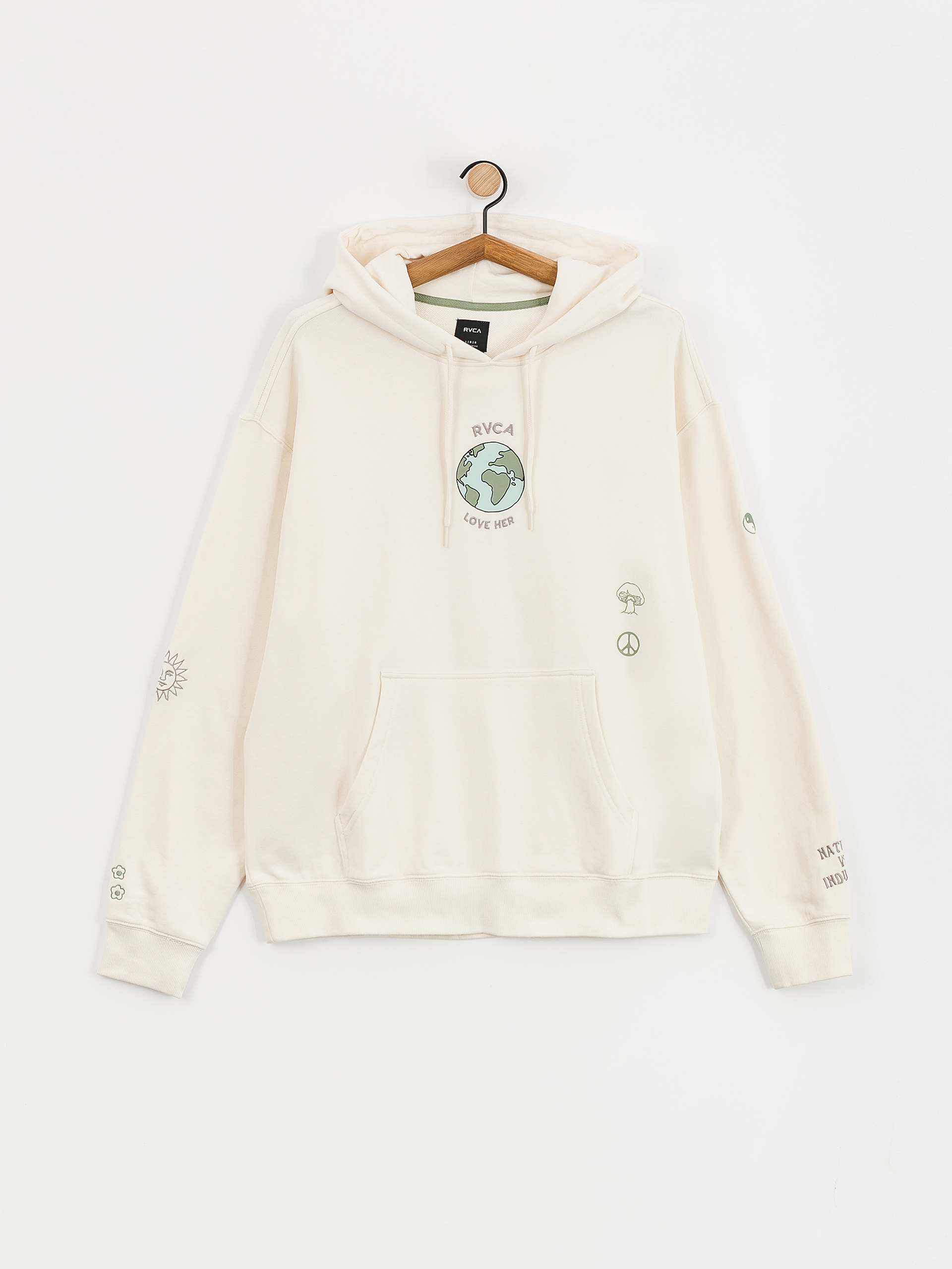 Hanorac cu glugă RVCA Love Her HD (salt)