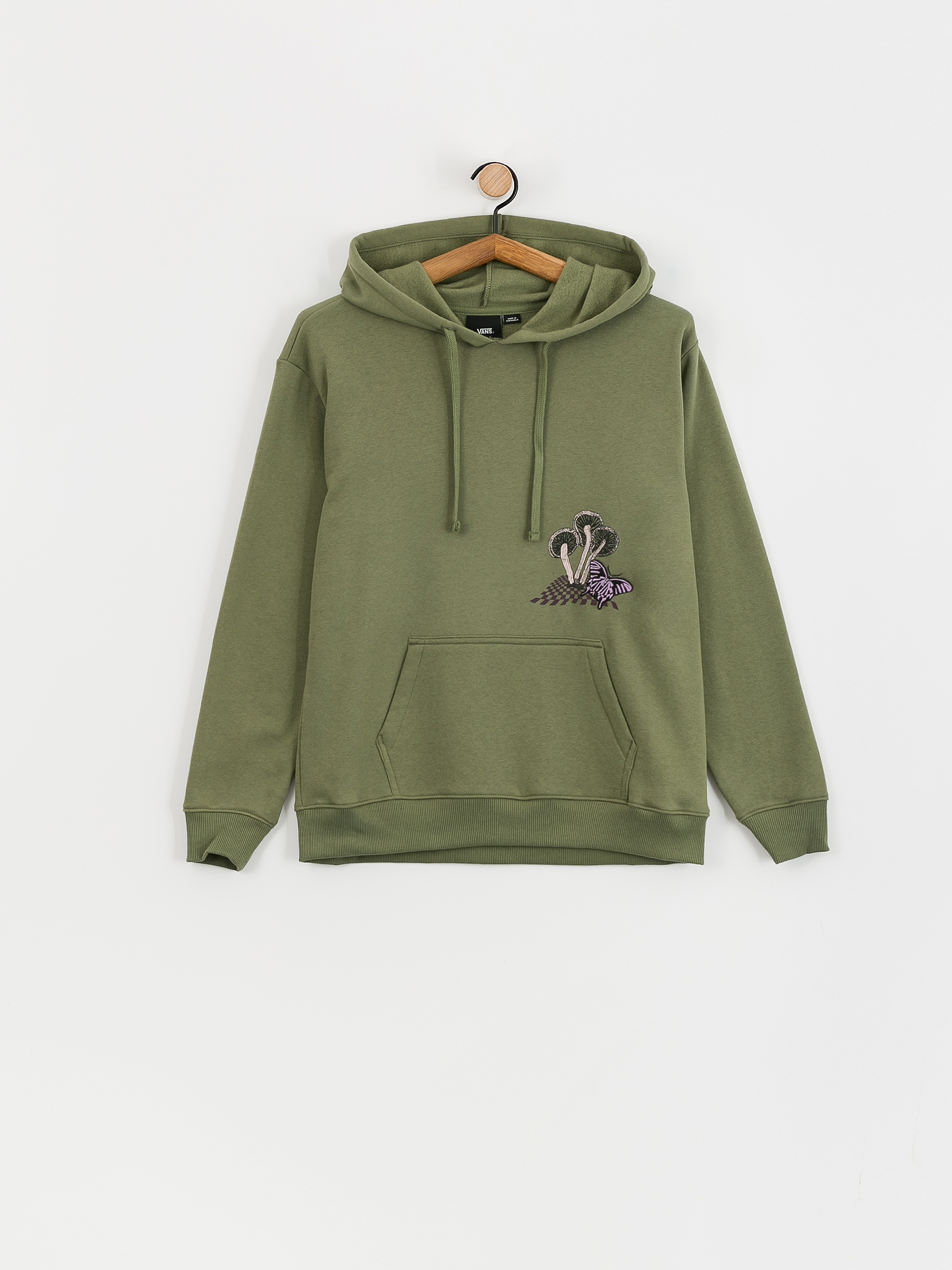 Hanorac cu glugă Vans Dazed Strange Bff HD Wmn (olivine)