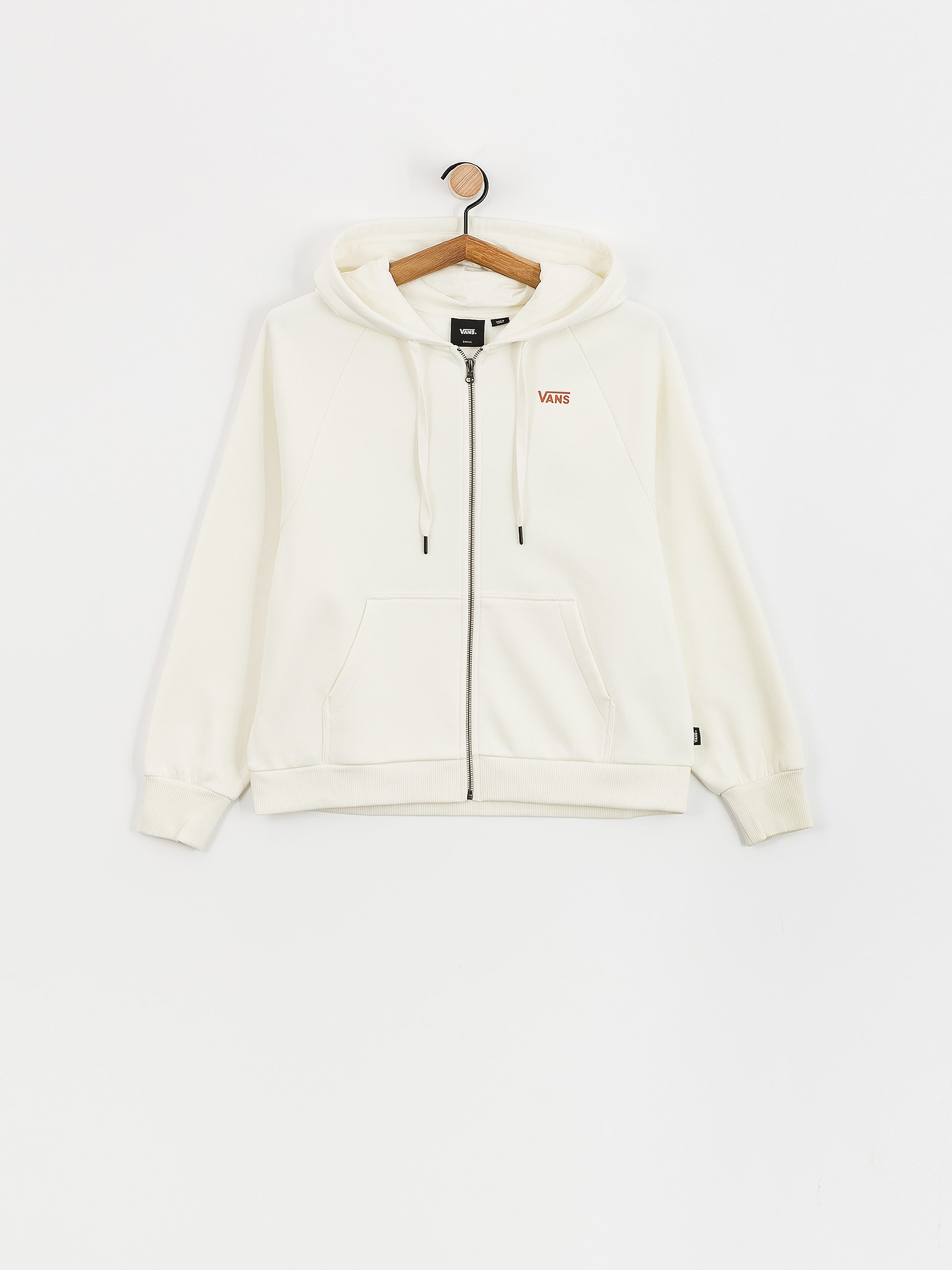 Hanorac cu glugă Vans Checker Flower Cocoon ZHD Wmn (marshmallow)
