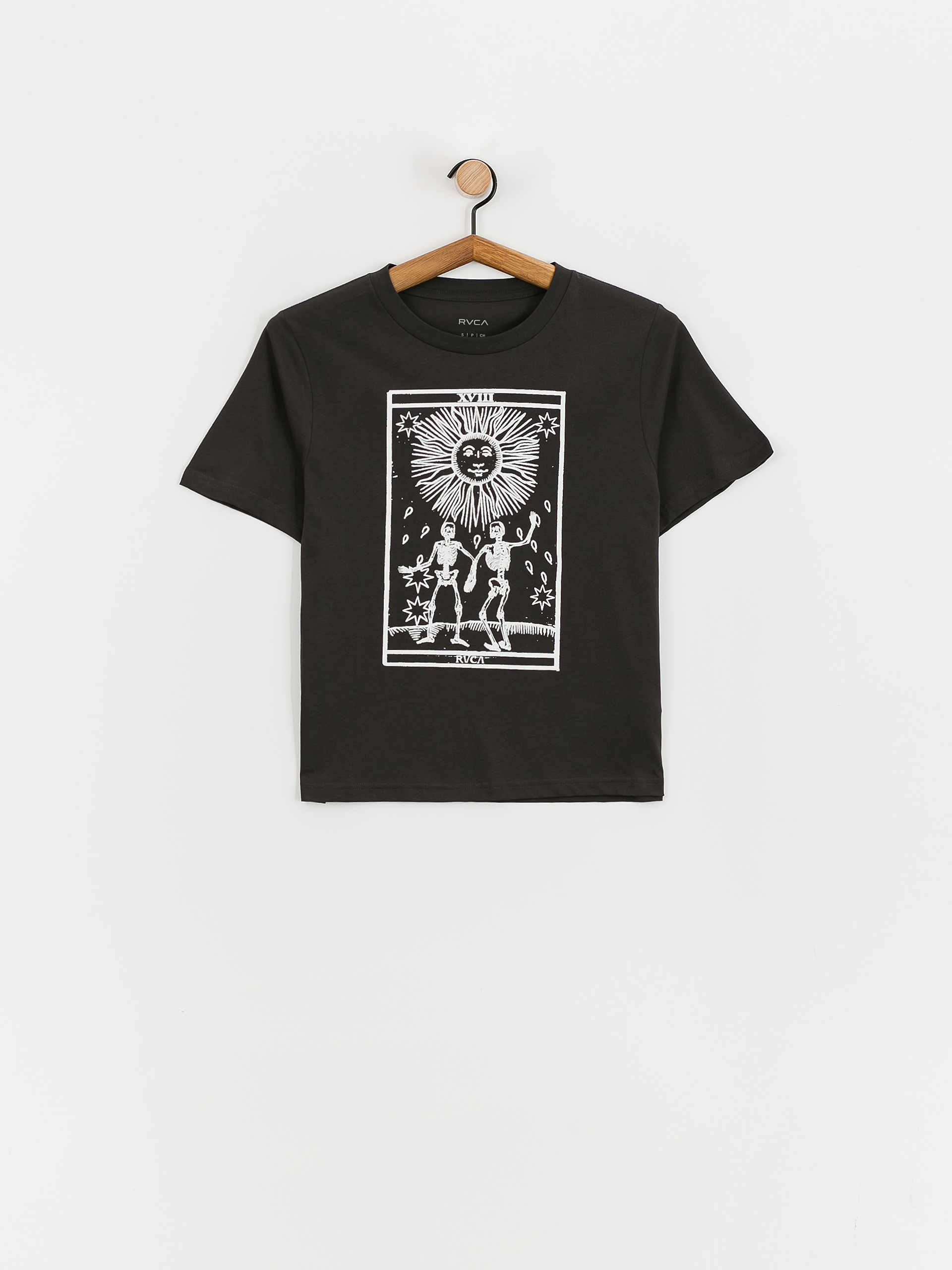 Tricou RVCA Tarrot Way Wmn (pirate black)
