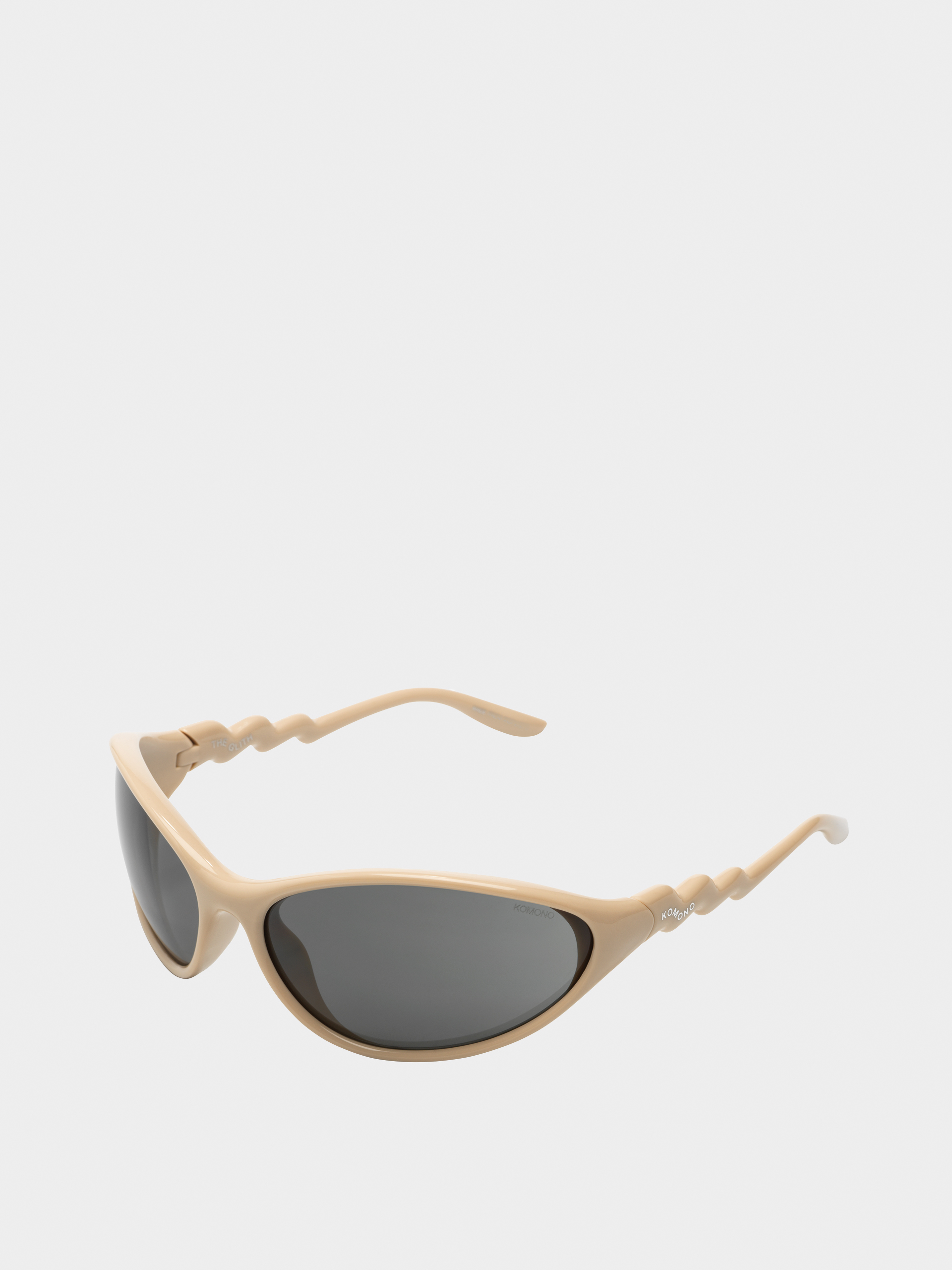 Ochelari de soare Komono The Glitch (almond)