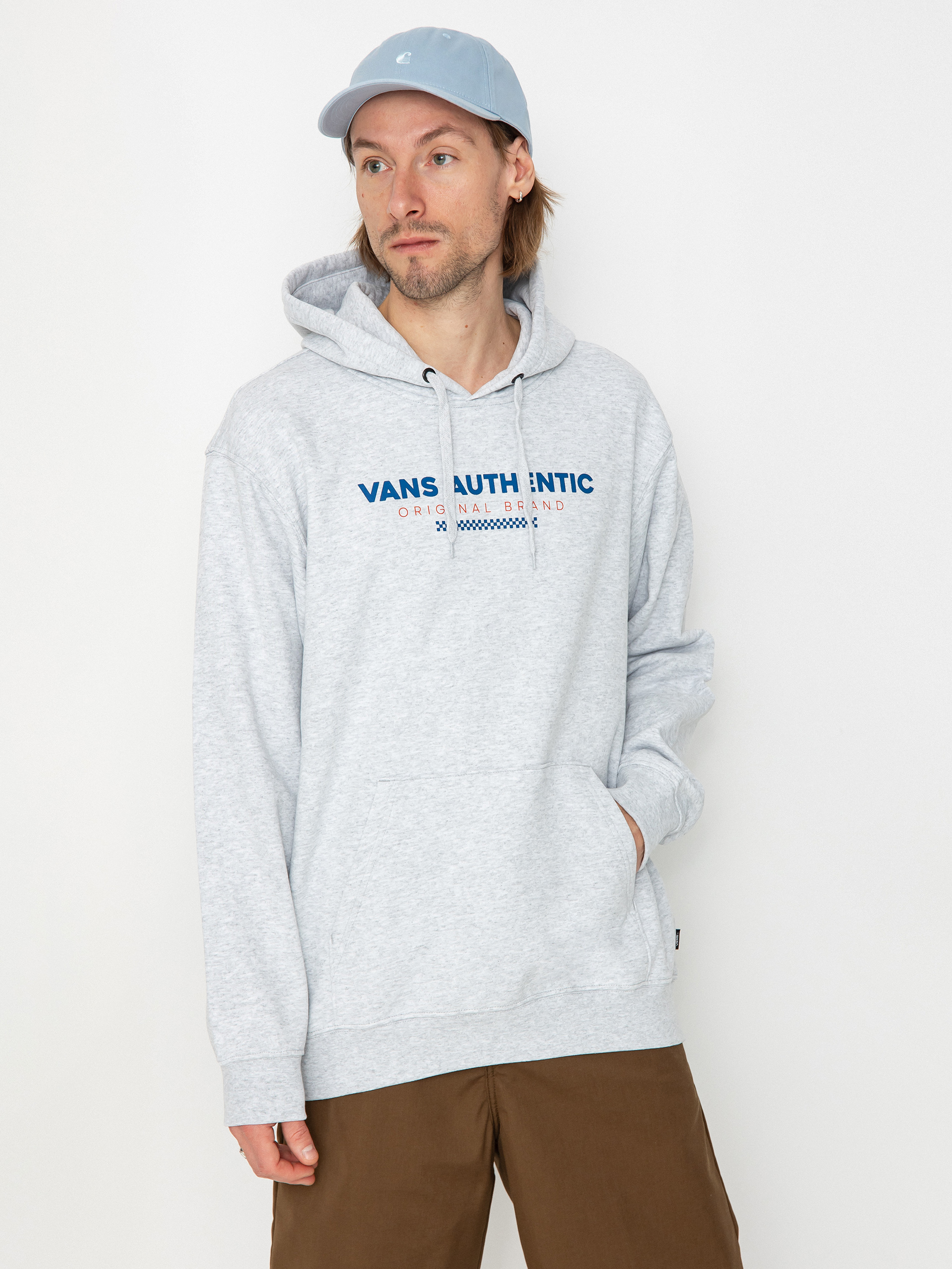 Hanorac cu glugu0103 Vans Vans Sport Loose Fit Fleece HD (light grey heather)