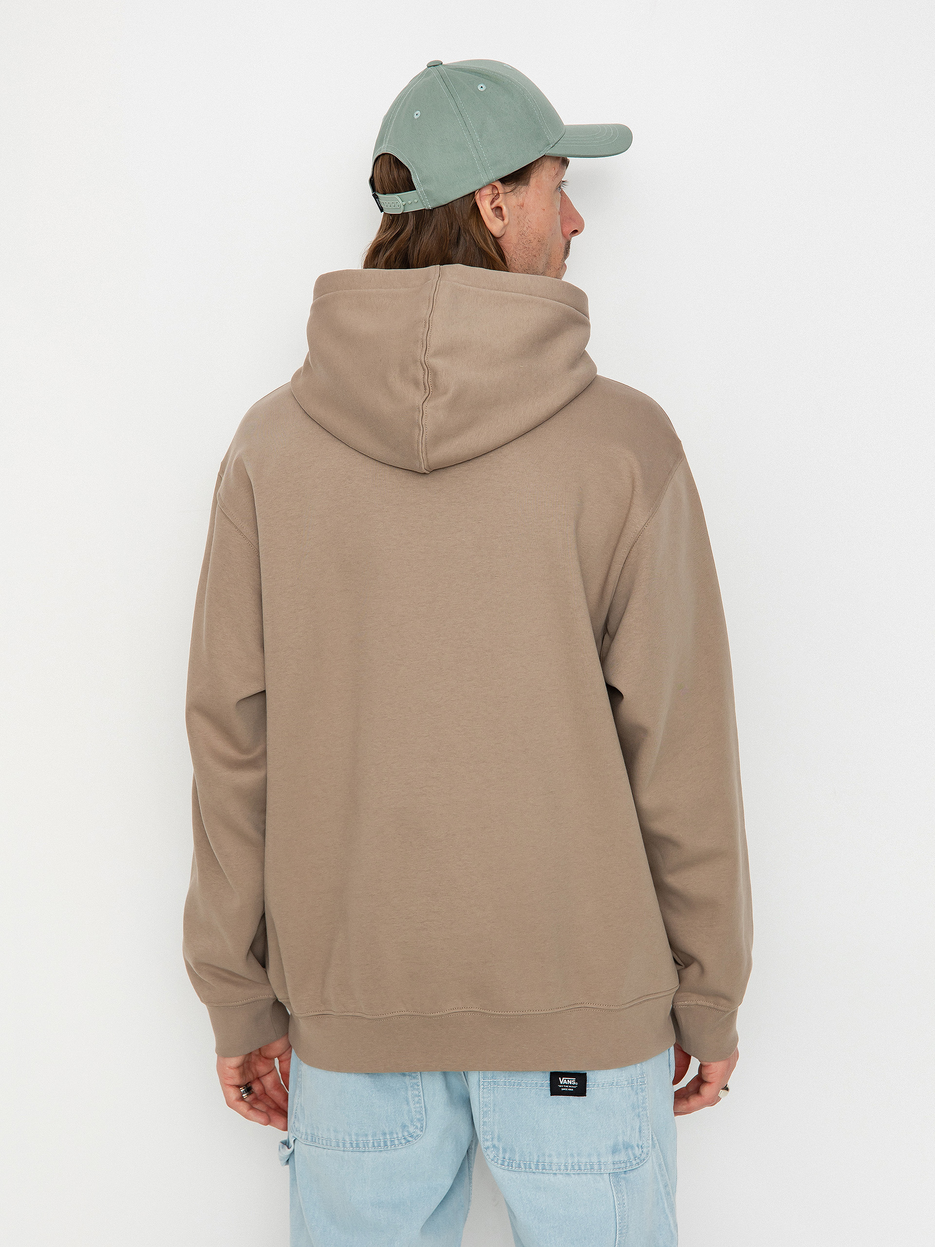 Hanorac cu glugă Vans Vans Sport Loose Fit Fleece HD (desert taupe)