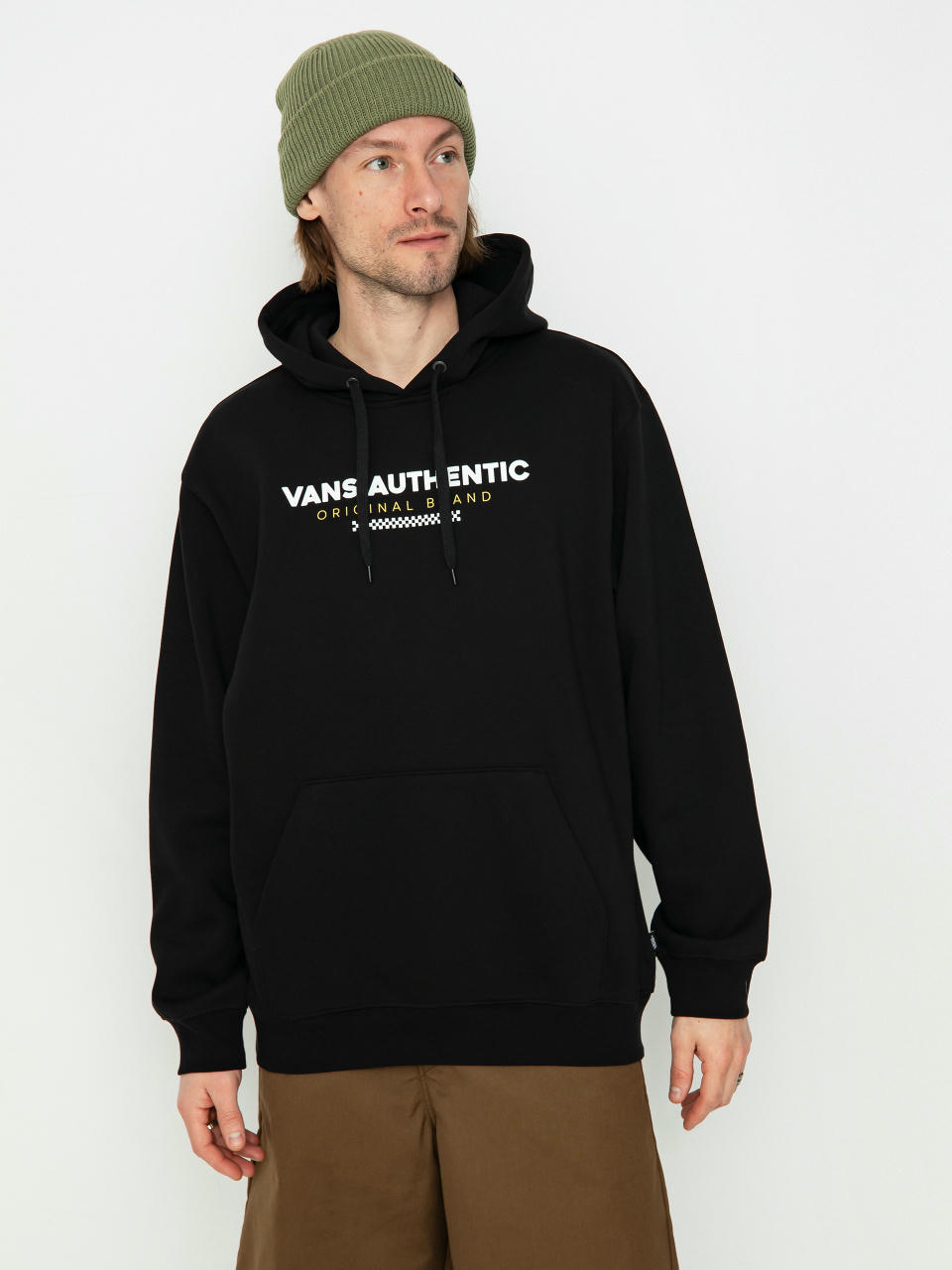 Hanorac cu glugă Vans Vans Sport Loose Fit Fleece HD (black)