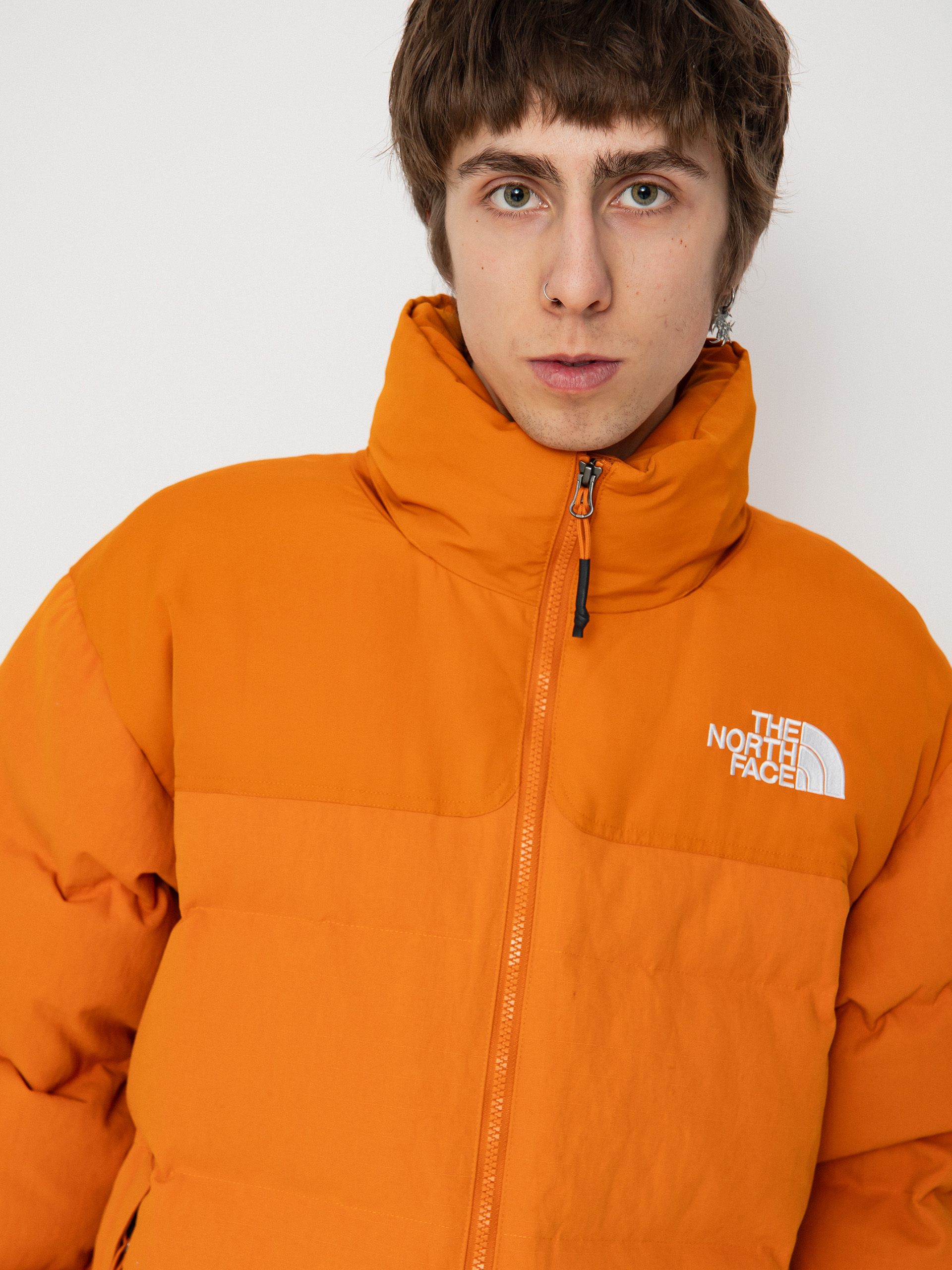 レア VE24 ノースフェイス　North Face madeinUSA Geacă The North Face 92 Ripstop Nuptse - portocaliu (desert rust)
