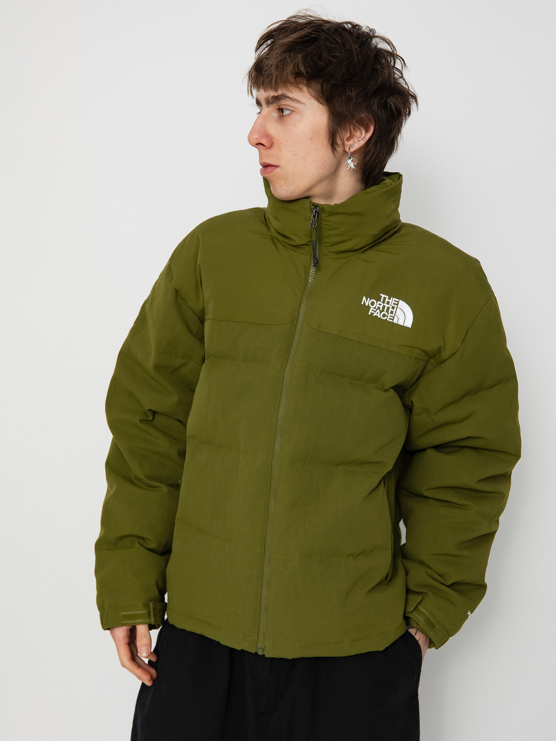 Geacu0103 The North Face 92 Ripstop Nuptse (forest olive)