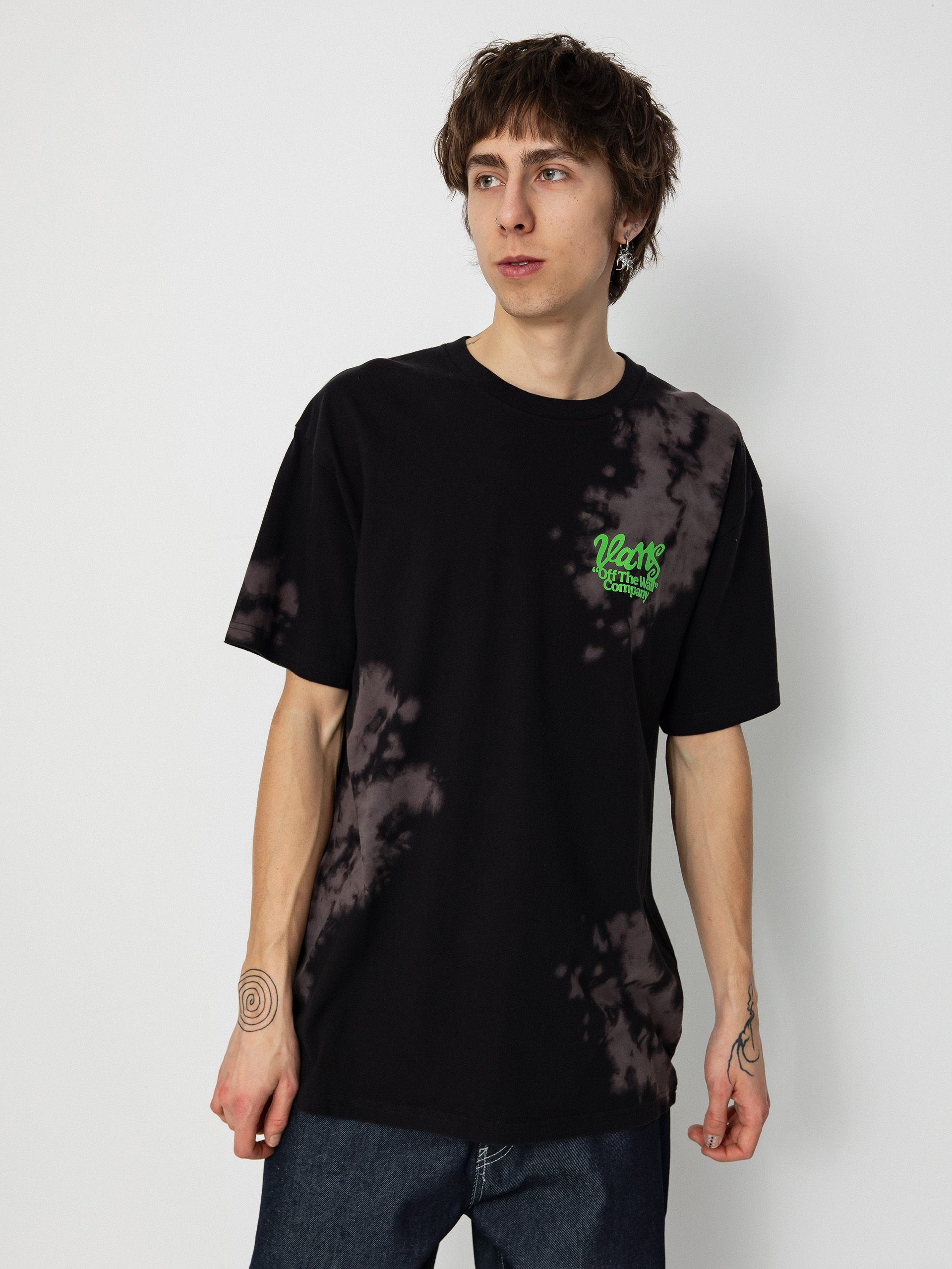Tricou Vans Spray Type (black)