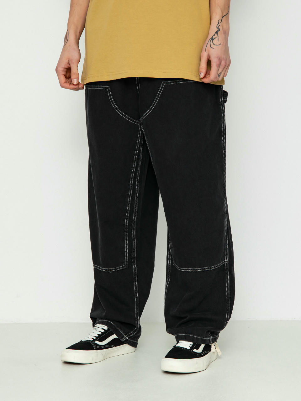 Pantaloni Vans Range Baggy Tapered Carpenter Ewaist (pavement)