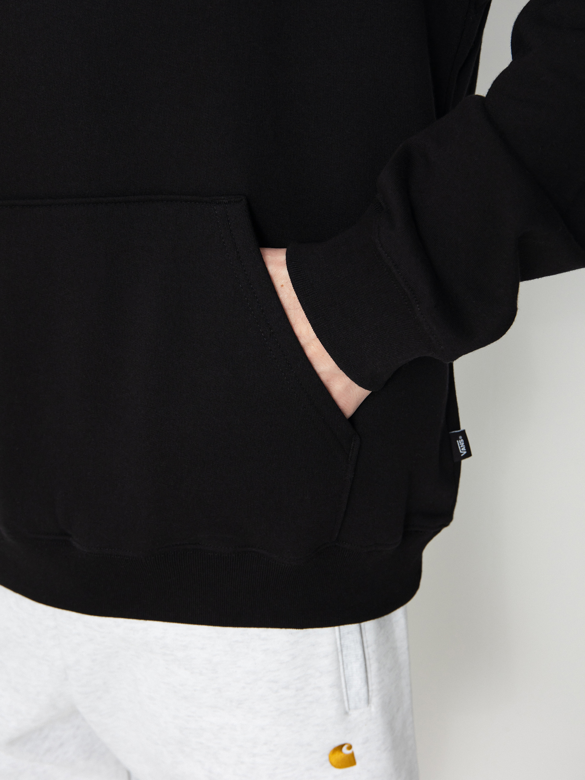 Hanorac cu glugă Vans Vans Arched HD (black)