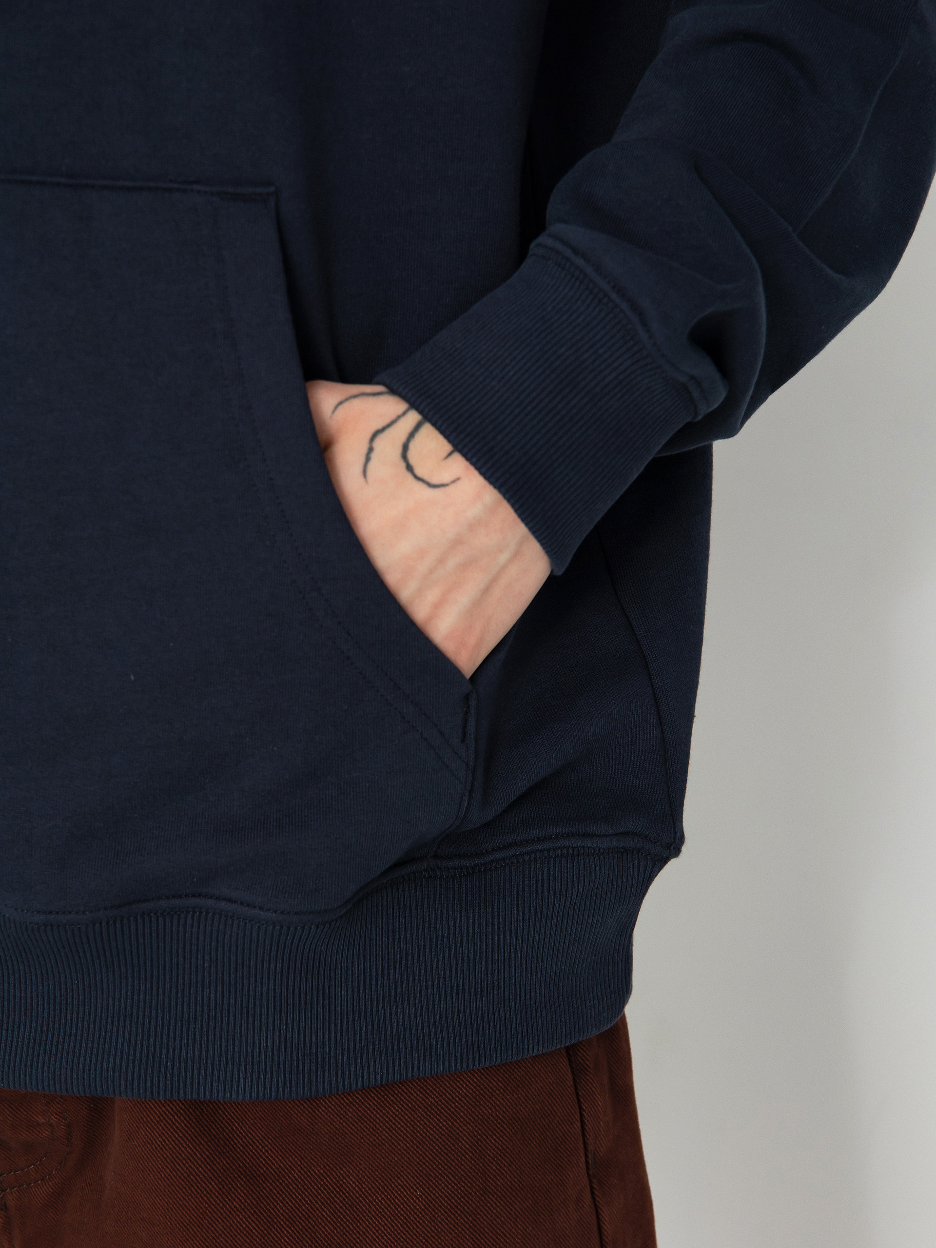 Hanorac cu glugă Element Vertical HD (eclipse navy)