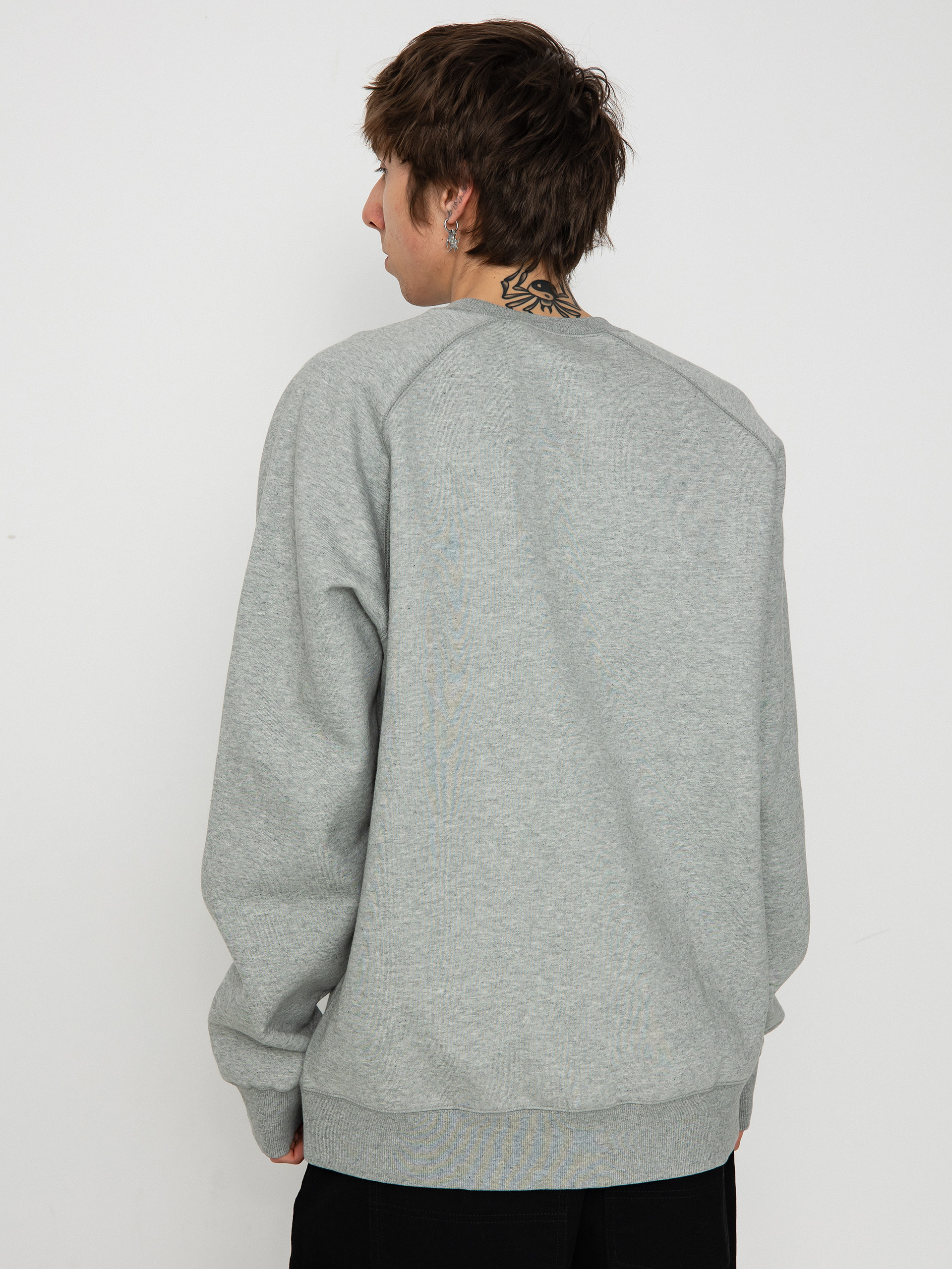 Hanorac Carhartt WIP Chase (grey heather/gold)