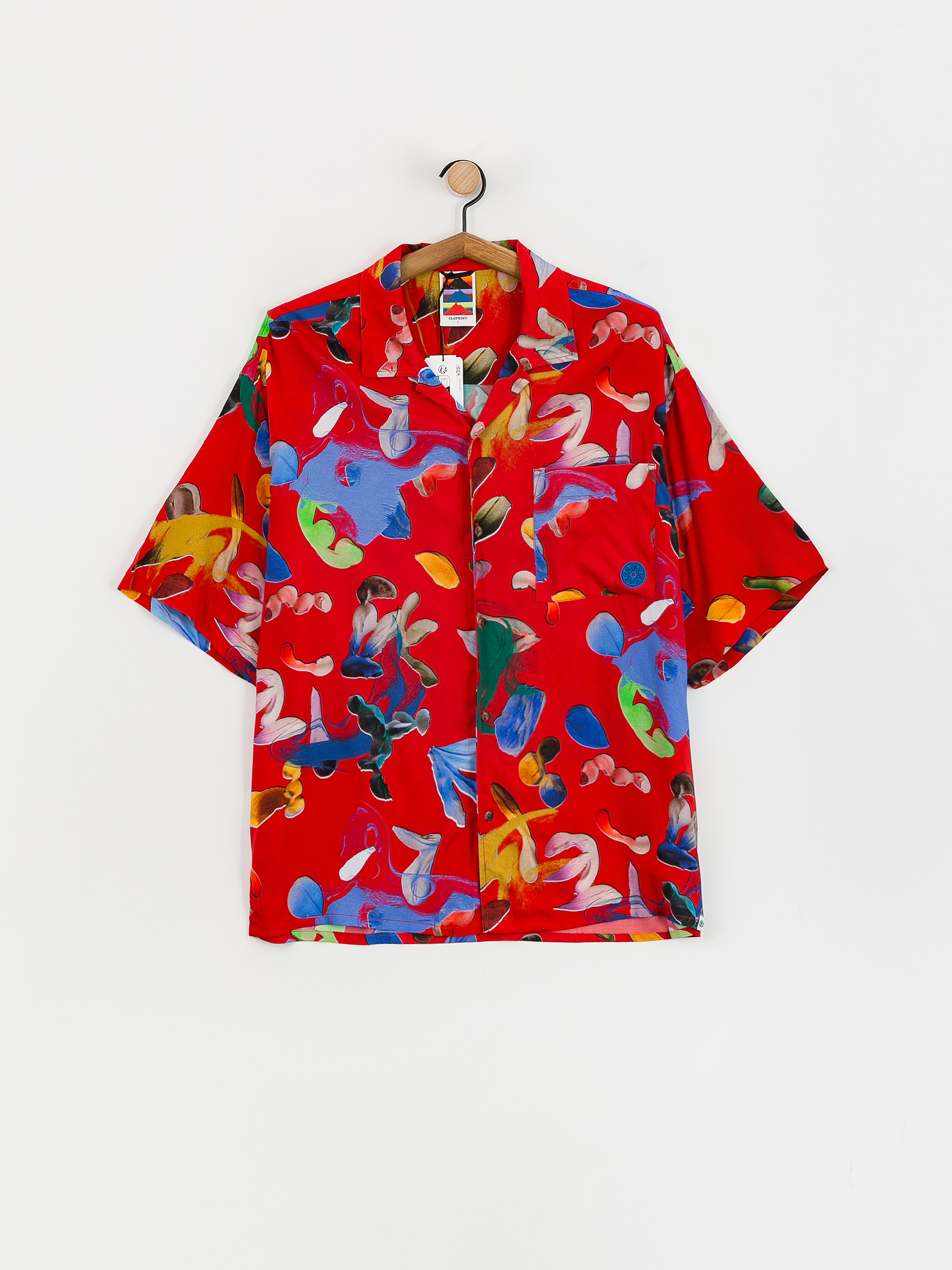 Cămașă Element Resort Blochold Shirt (red)