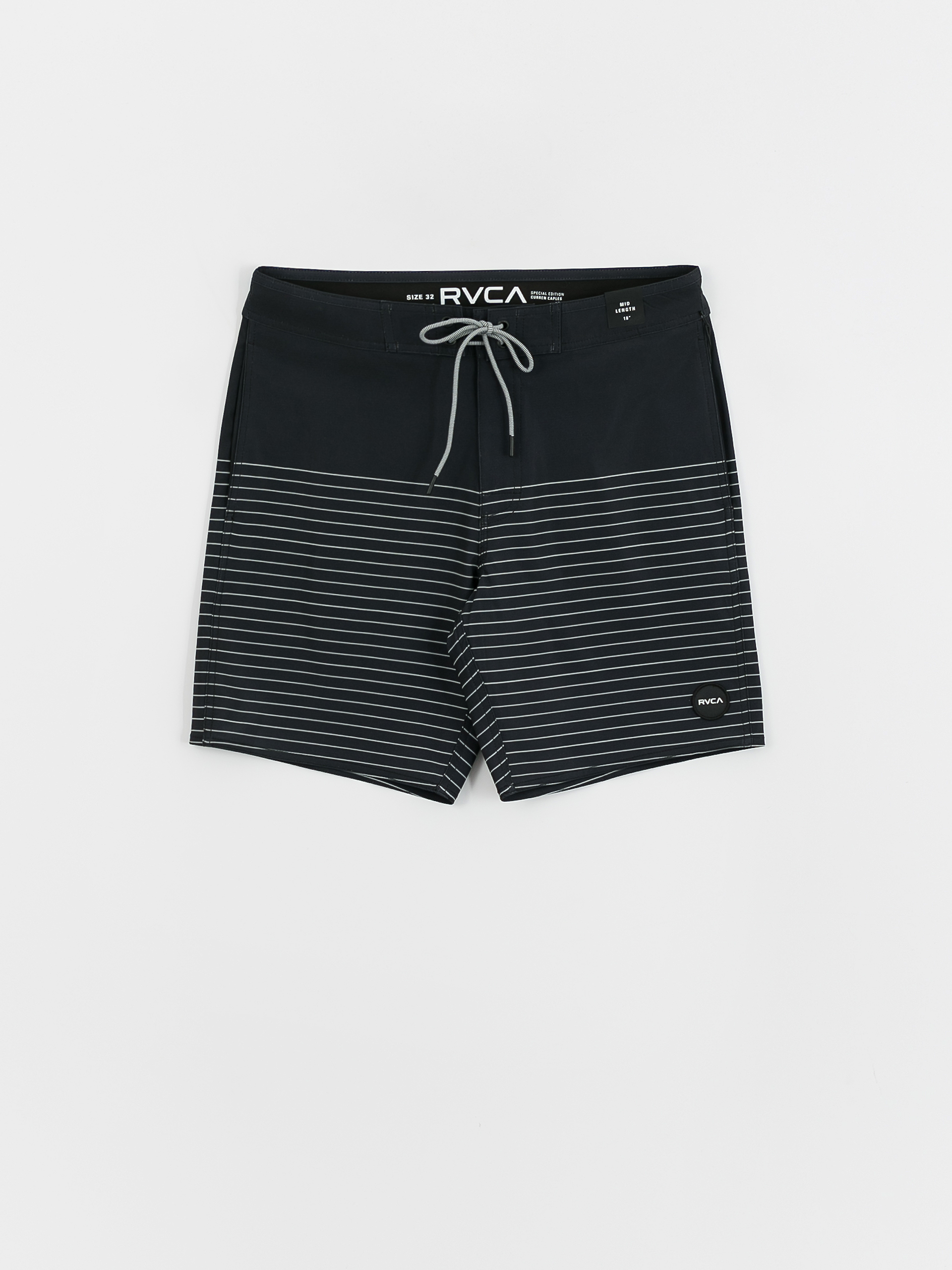 Șort pentru plajă RVCA Curren Trunk (black)