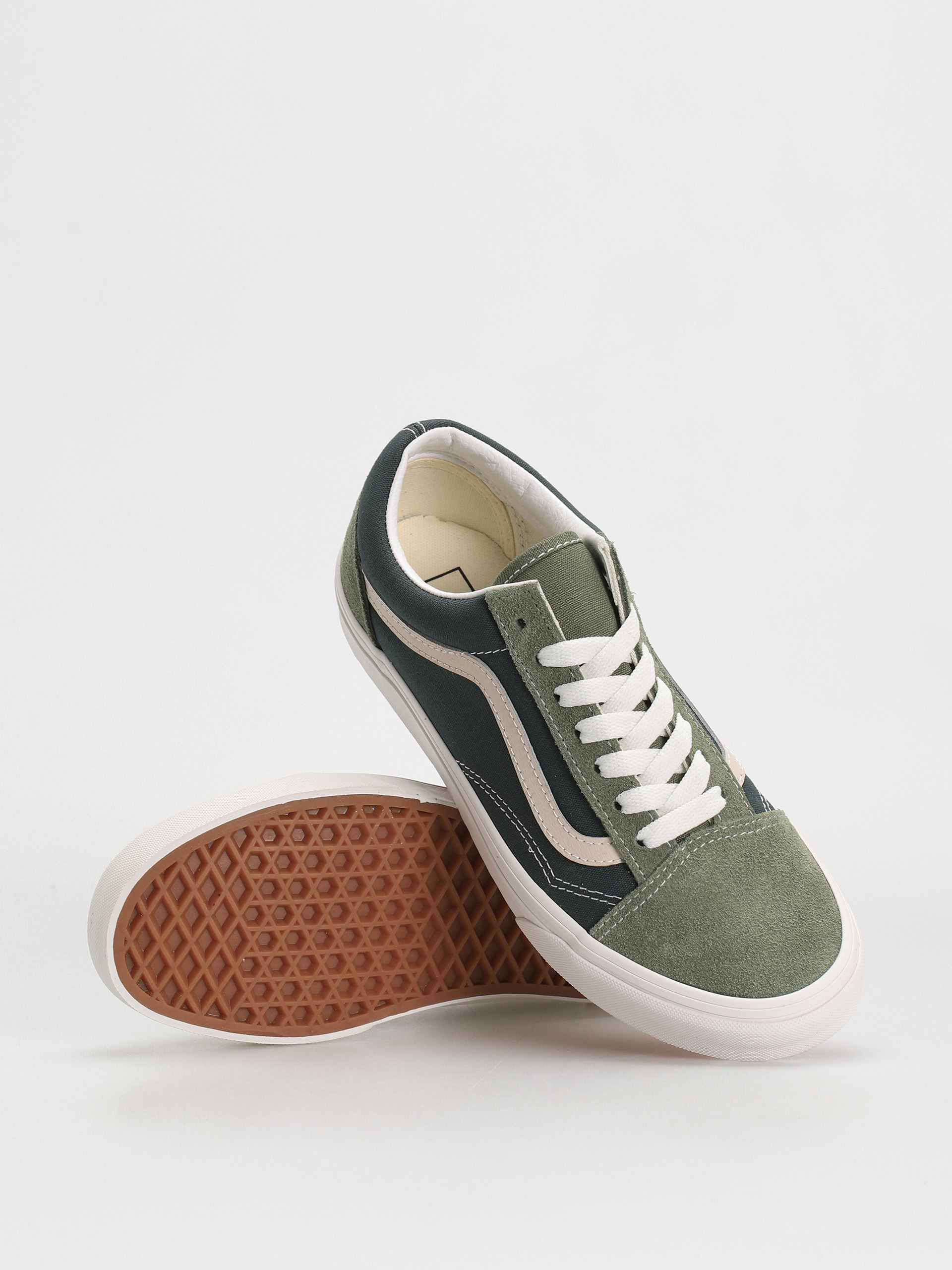 Pantofi Vans Old Skool (tri-tone green)