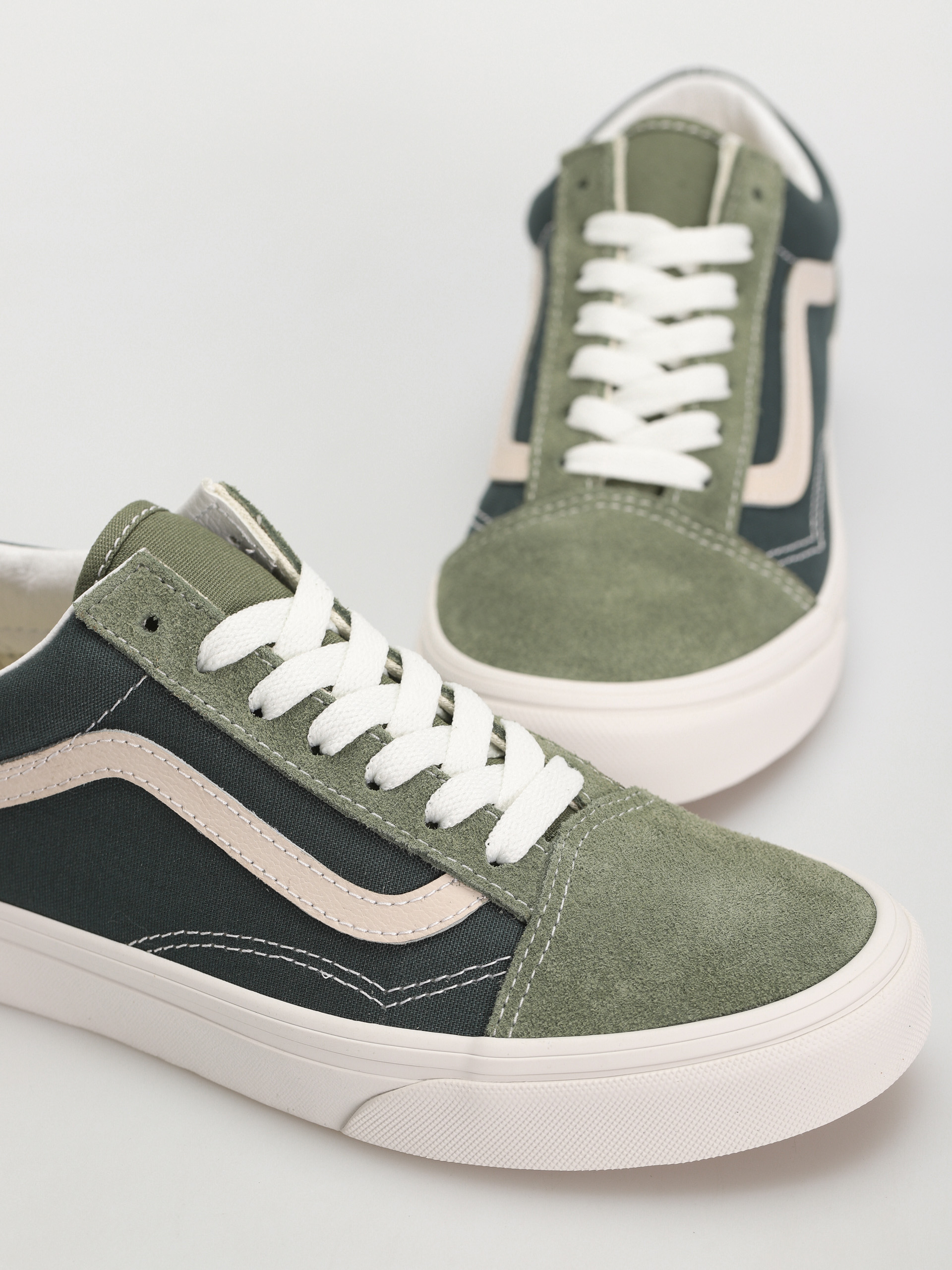 Pantofi Vans Old Skool (tri-tone green)