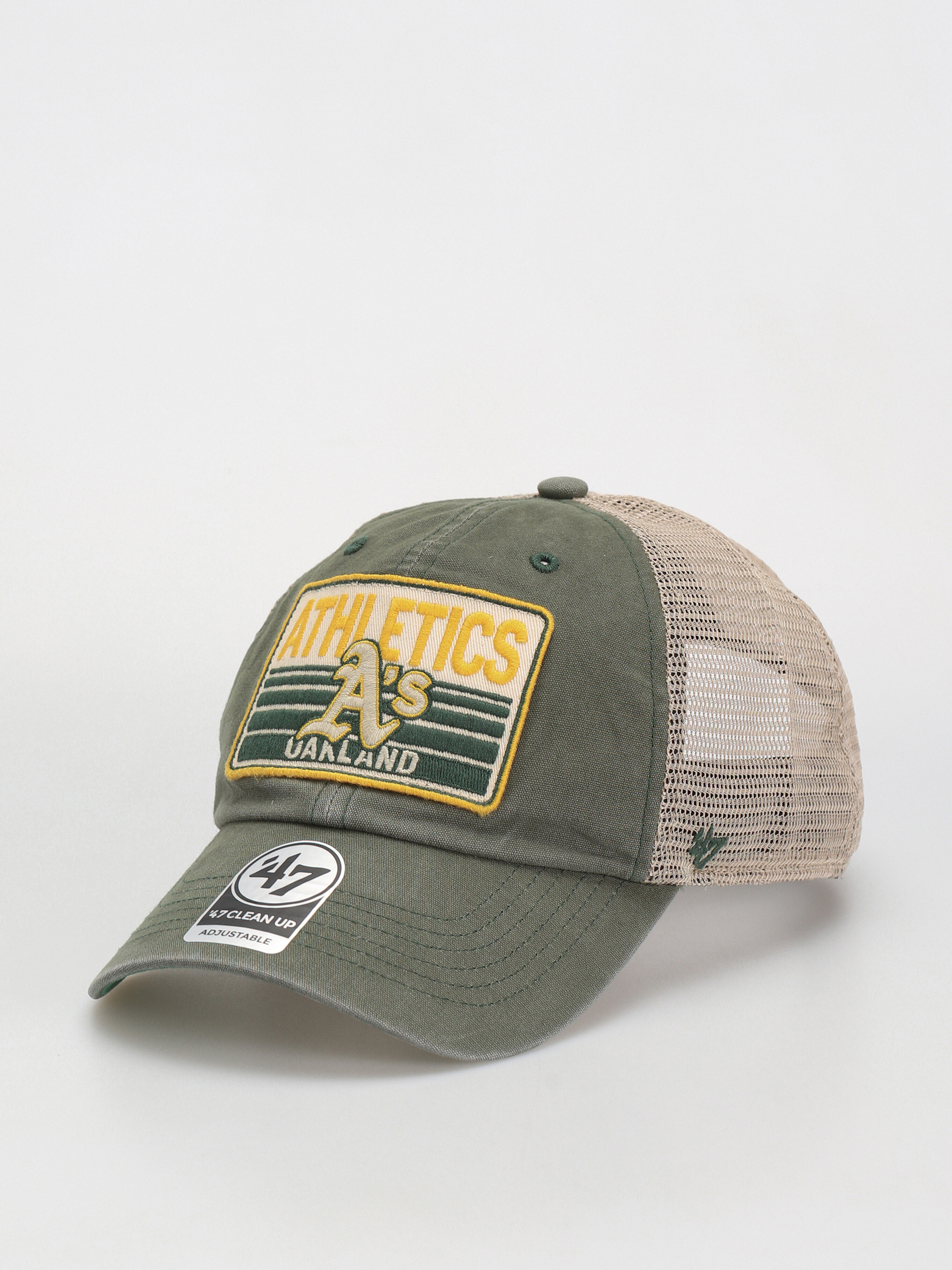 Șapcă 47 Brand MLB Oakland Athletics Four Stroke (bottle green)