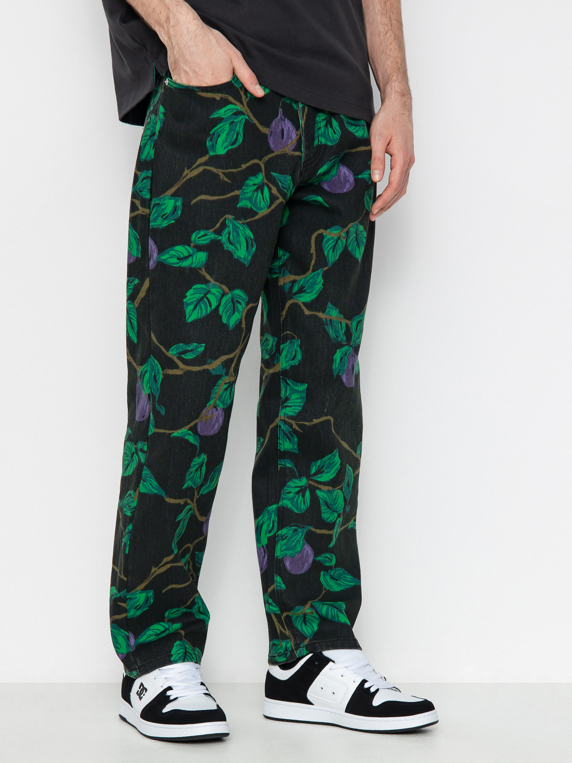 Pantaloni OBEY Hardwork Printed Denim (rosin)