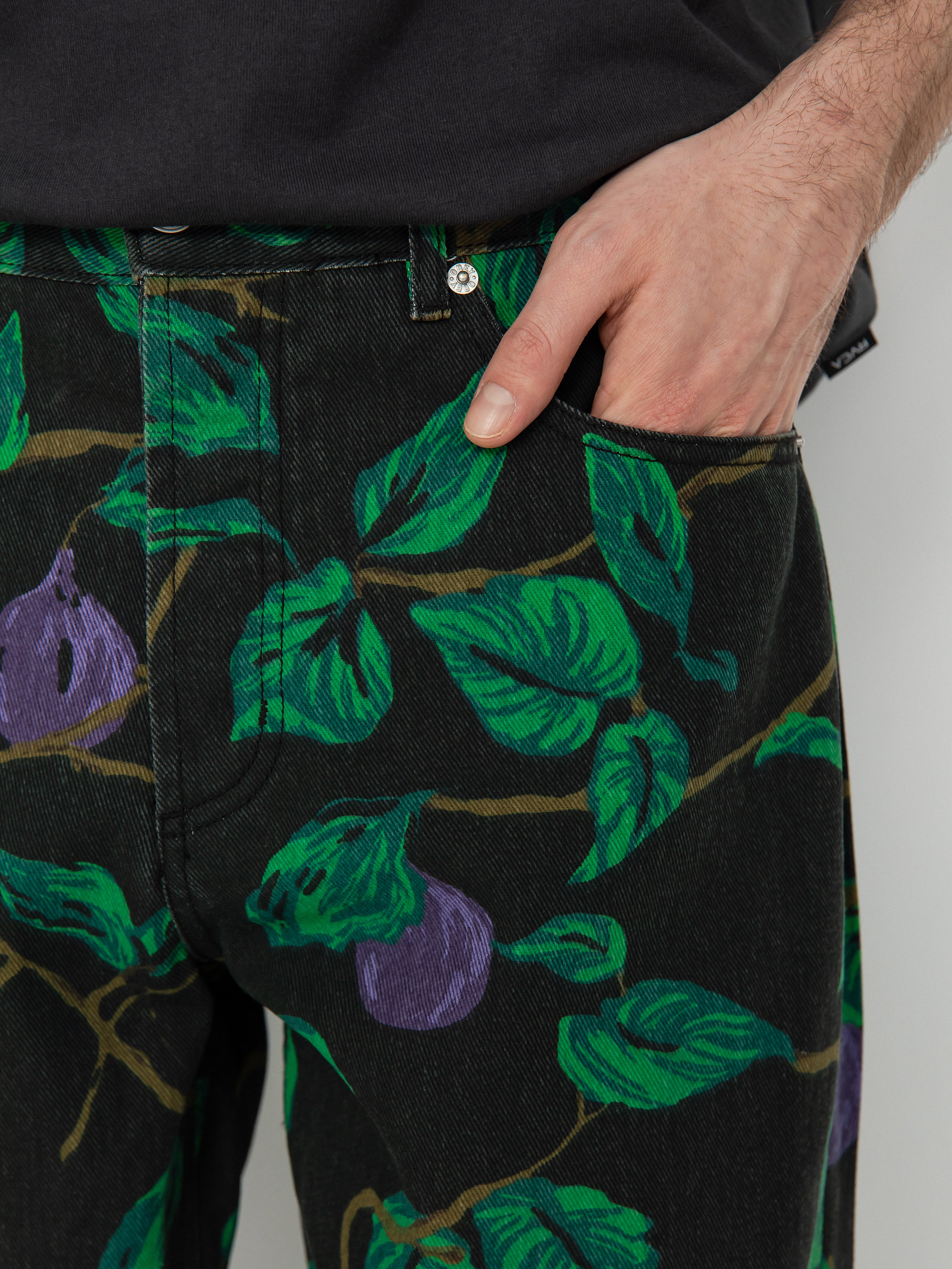 Pantaloni OBEY Hardwork Printed Denim (rosin)