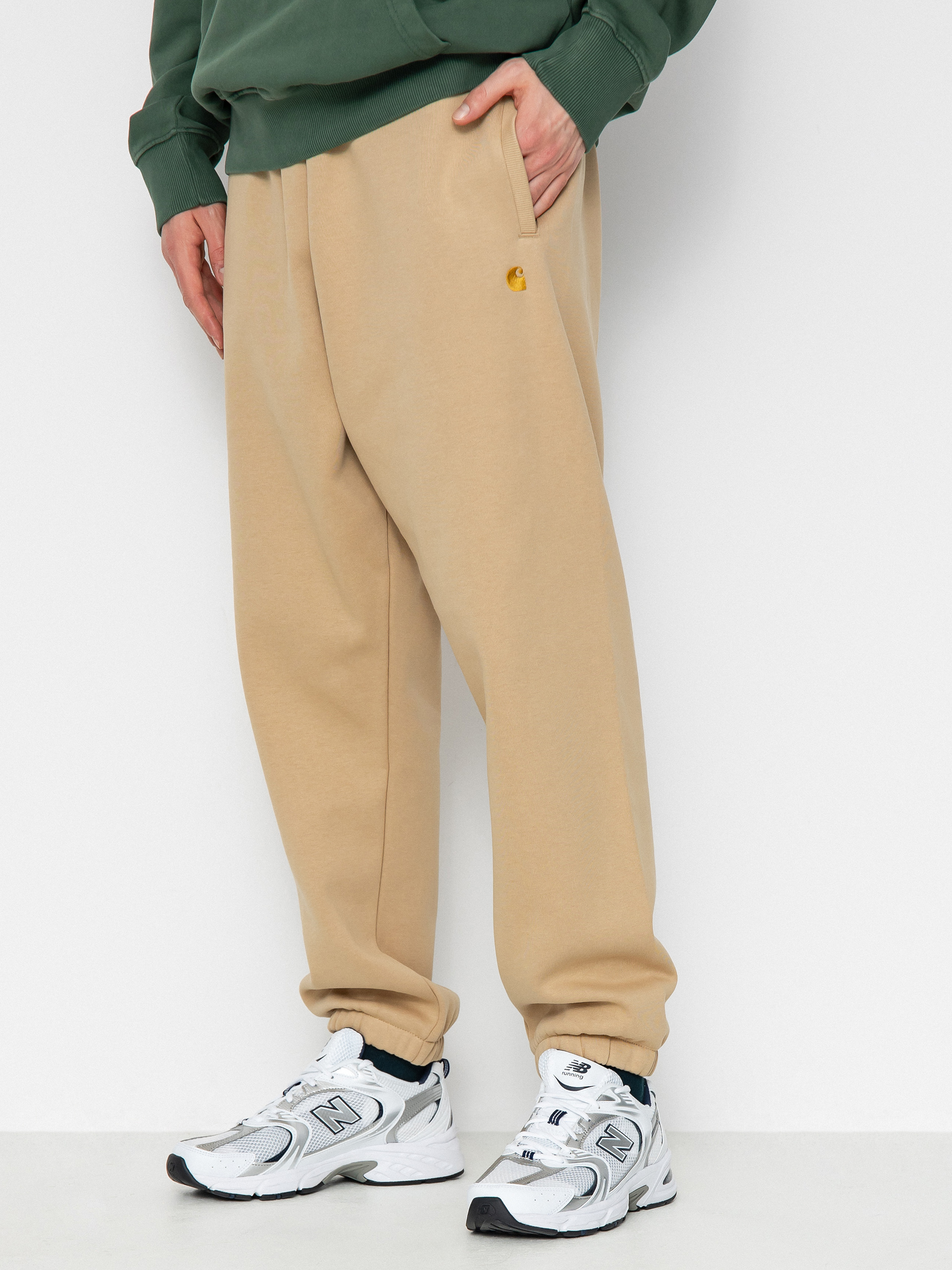 Pantaloni Carhartt WIP Chase (sable/gold)