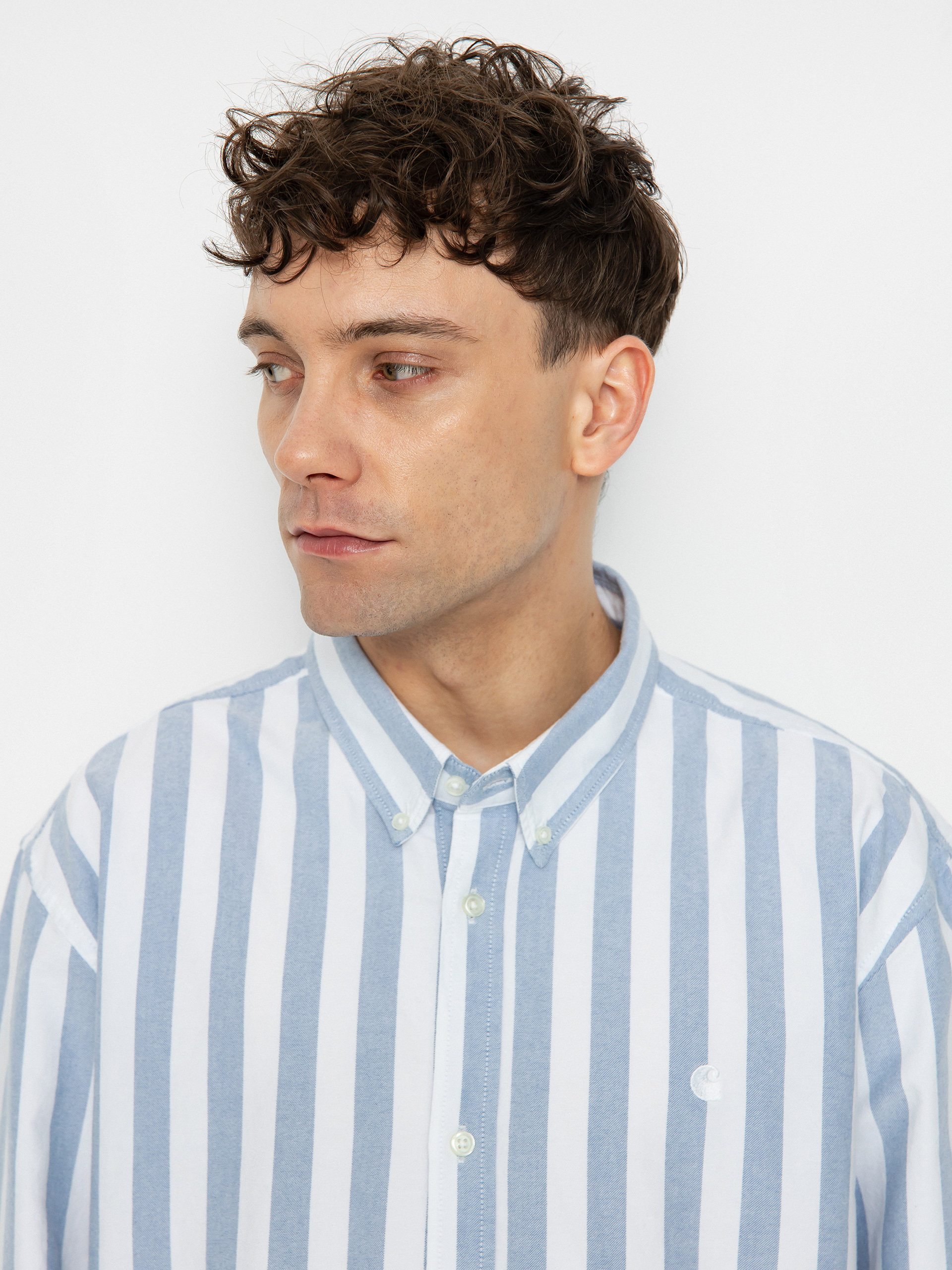 Cămașă Carhartt WIP Dillion (dillion stripe/bleach/white)